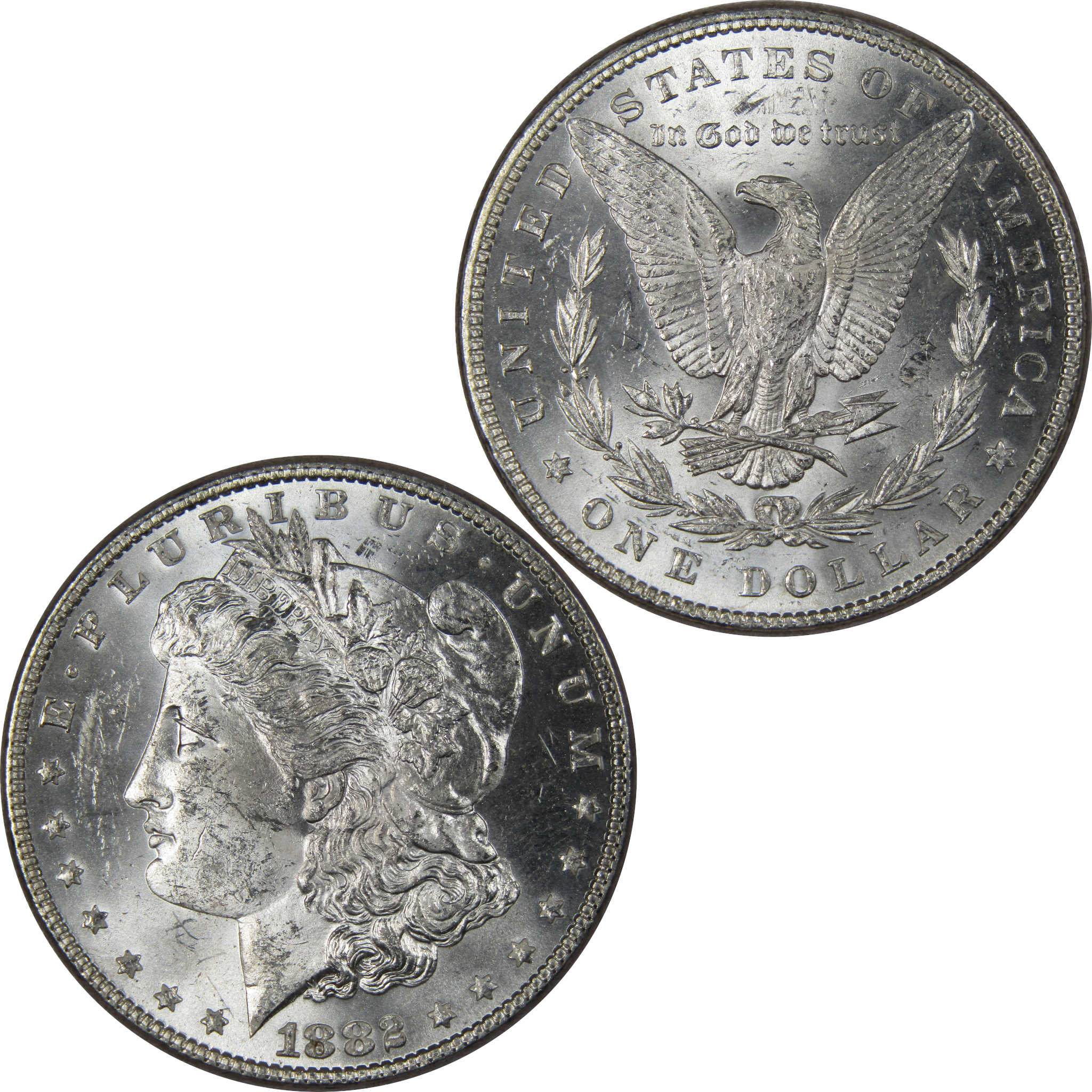 1882 Morgan Dollar BU Uncirculated Mint State 90% Silver SKU:IPC9692 - Morgan coin - Morgan silver dollar - Morgan silver dollar for sale - Profile Coins &amp; Collectibles