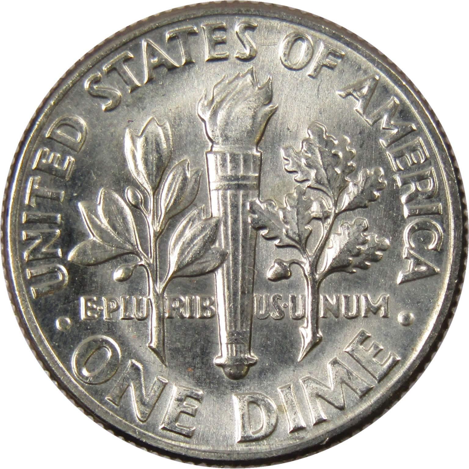 1972 D Roosevelt Dime BU Uncirculated Mint State 10c US Coin Collectible
