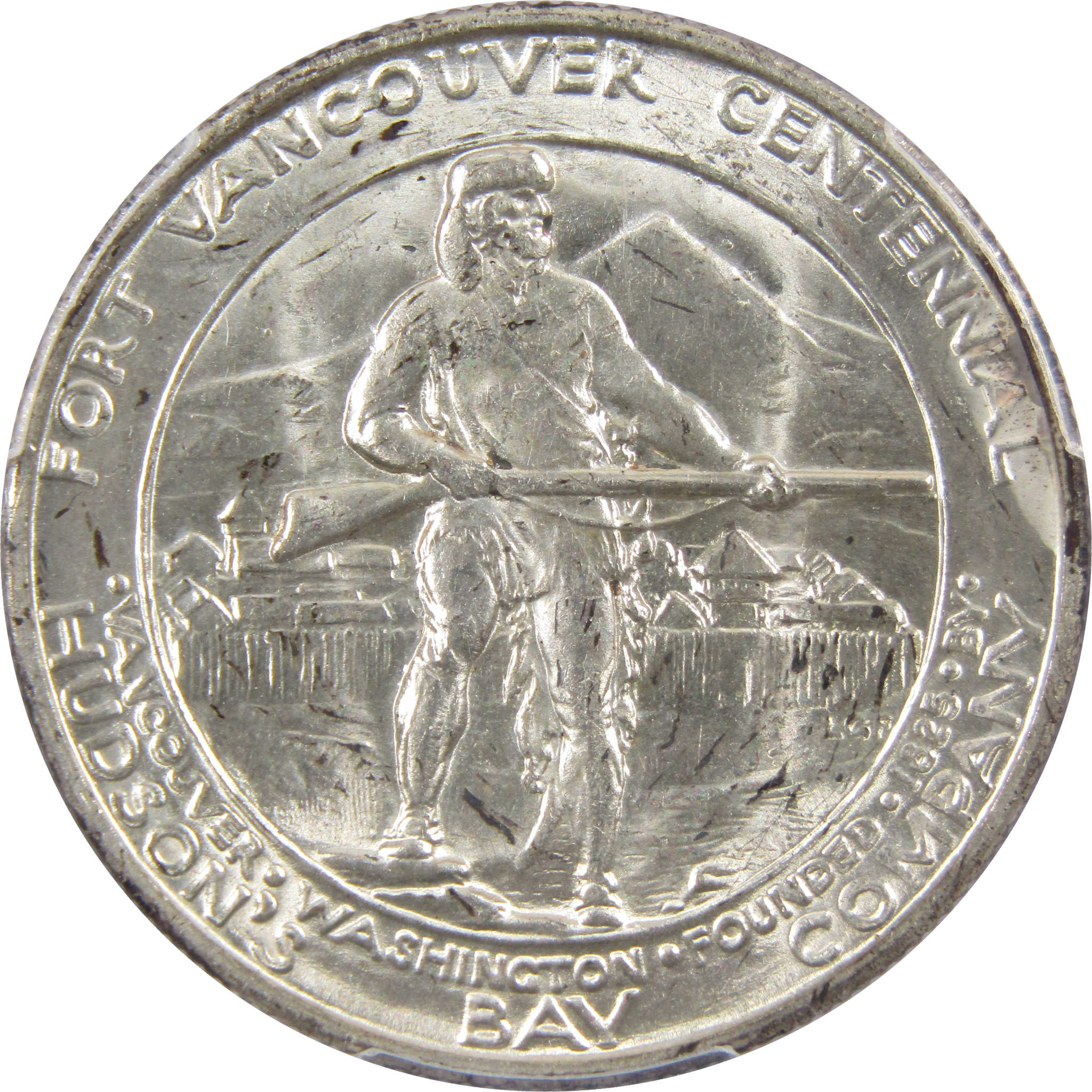 Fort Vancouver Centennial Half Dollar 1925 MS 65 PCGS Silver SKU I2168