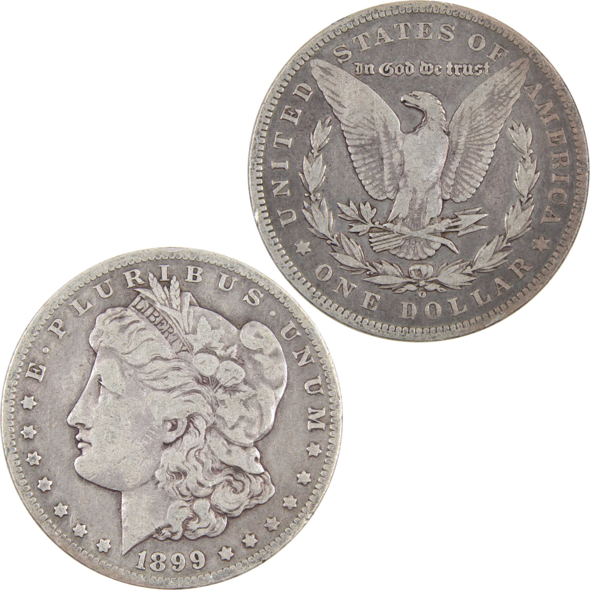 1899 O Micro O Morgan Dollar F Fine Details 90% Silver SKU:I2658 - Morgan coin - Morgan silver dollar - Morgan silver dollar for sale - Profile Coins &amp; Collectibles