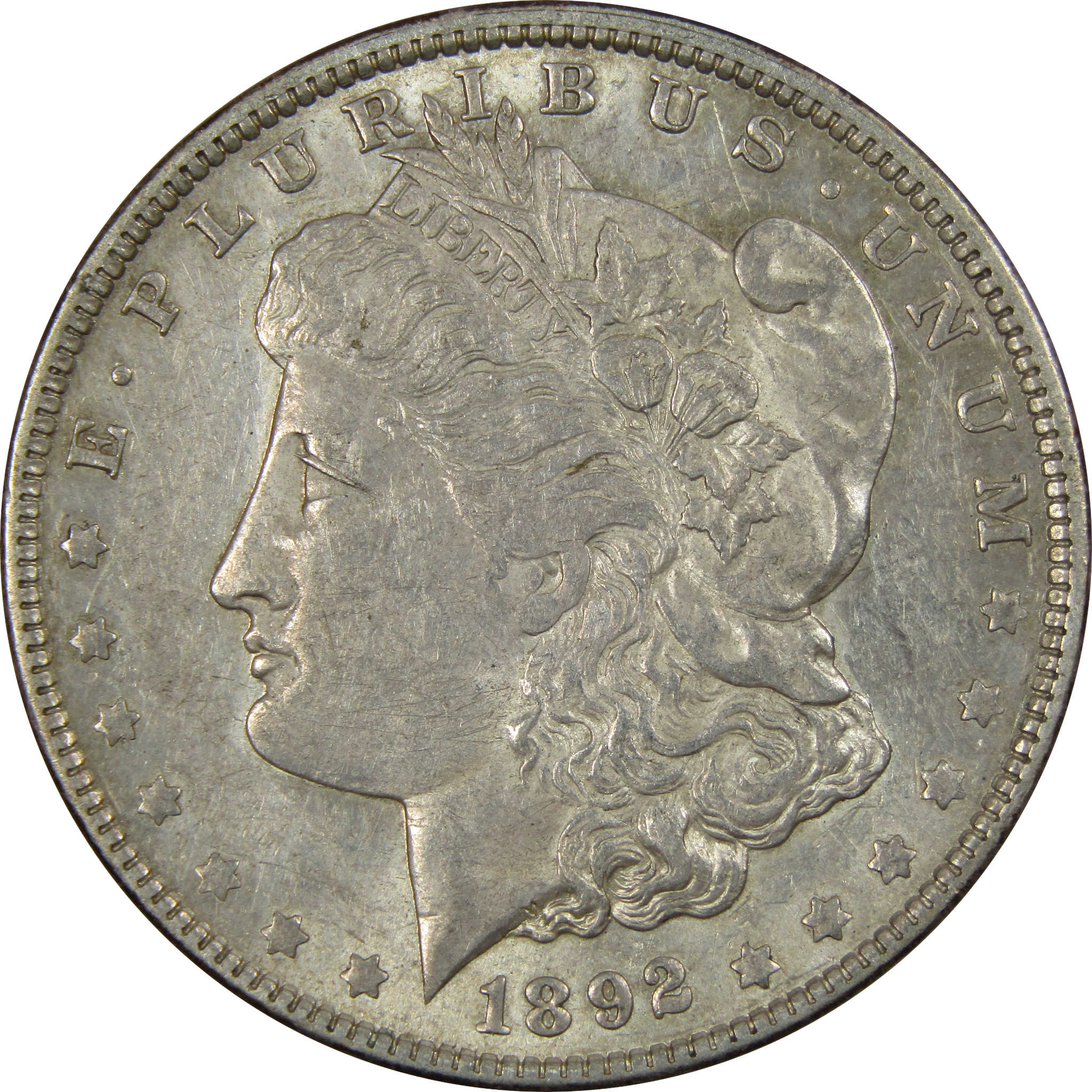 1892 O Morgan Dollar AU About Uncirculated 90% Silver Coin SKU:I142 - Morgan coin - Morgan silver dollar - Morgan silver dollar for sale - Profile Coins &amp; Collectibles