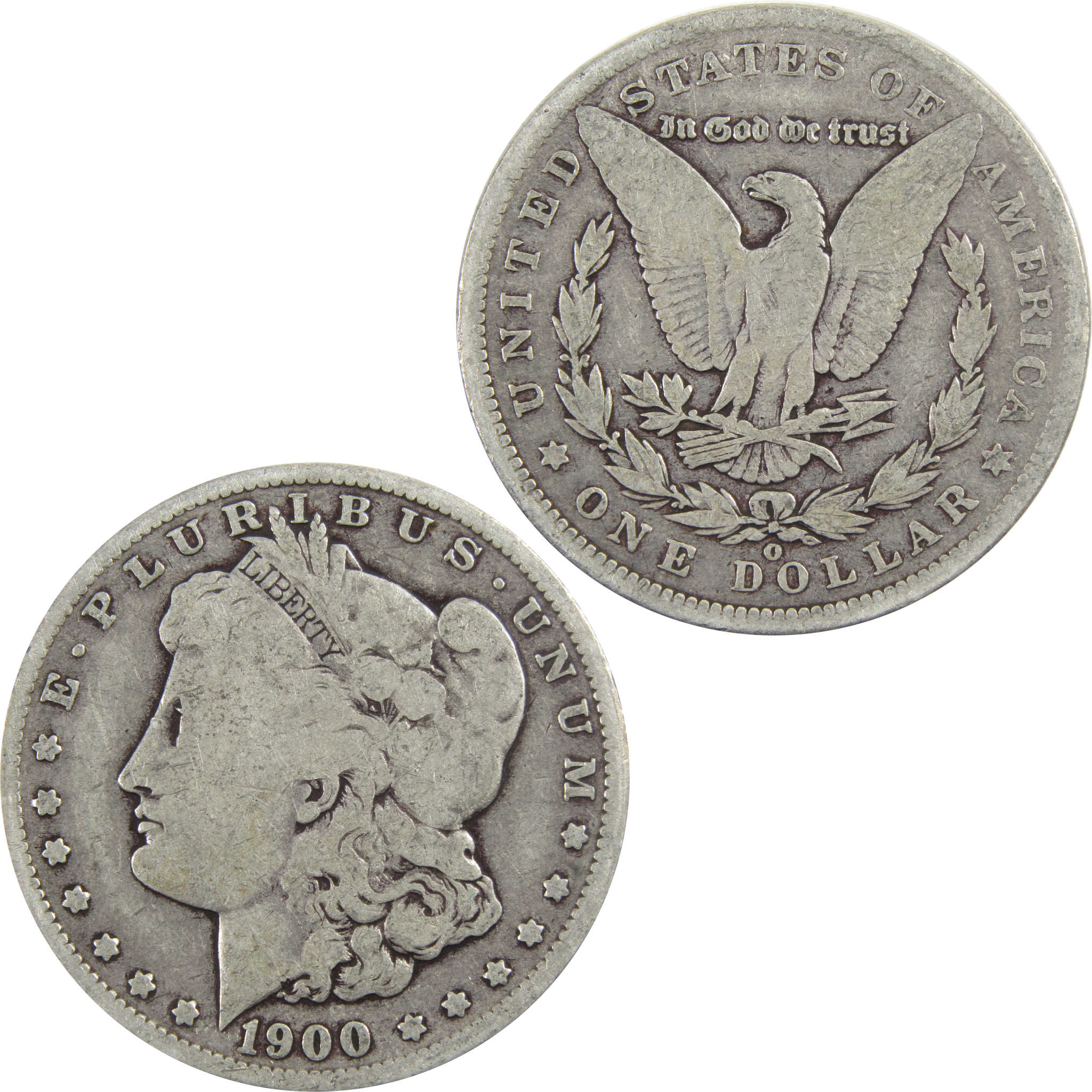 1900 O Morgan Dollar VG Very Good 90% Silver $1 Coin SKU:I5548 - Morgan coin - Morgan silver dollar - Morgan silver dollar for sale - Profile Coins &amp; Collectibles