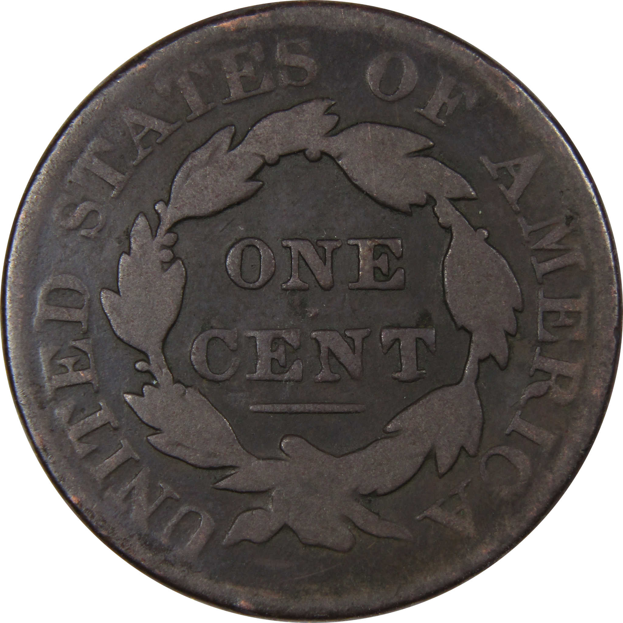 1827 Coronet Head Large Cent AG About Good Copper Penny SKU:IPC8982