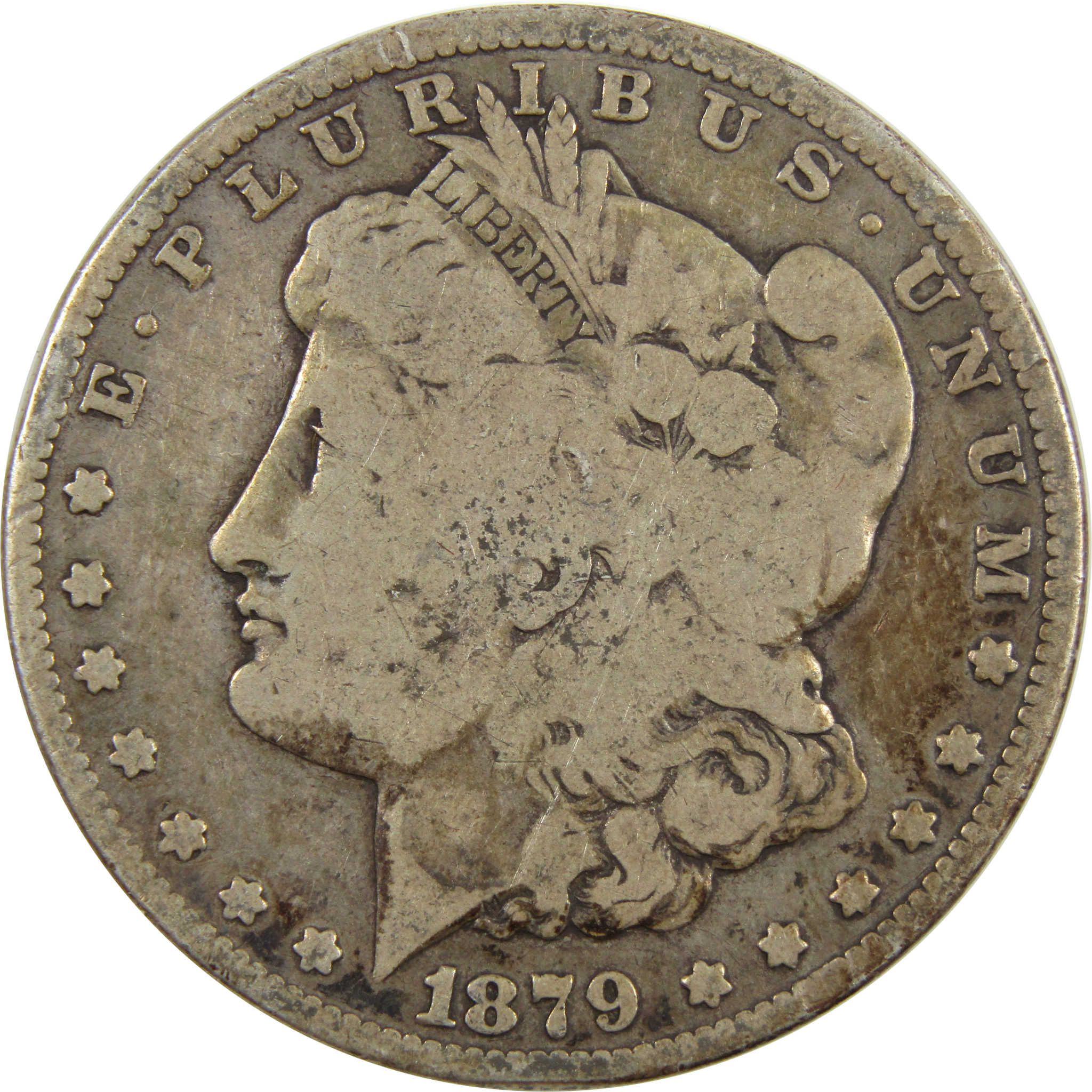 1879 S Rev 78 Morgan Dollar AG About Good 90% Silver $1 Coin SKU:I4833 - Morgan coin - Morgan silver dollar - Morgan silver dollar for sale - Profile Coins &amp; Collectibles