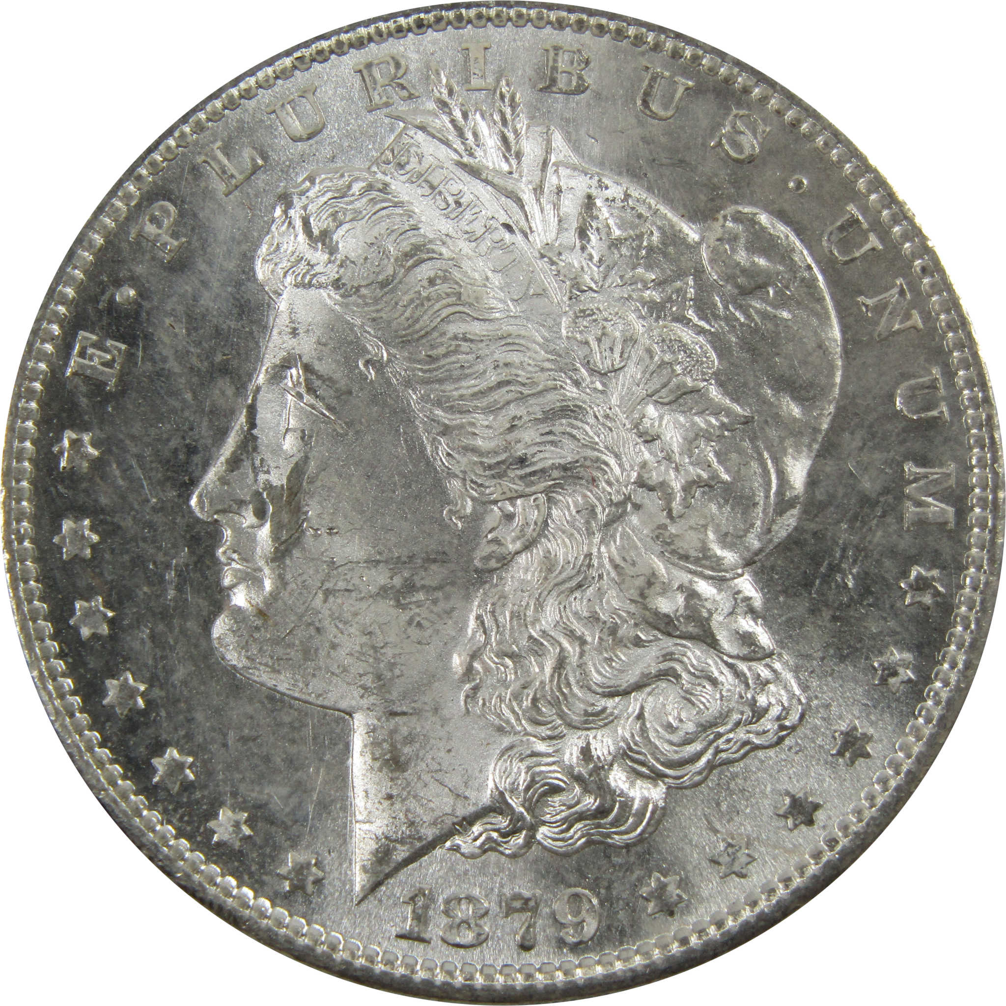 1879 S Morgan Dollar BU Uncirculated 90% Silver $1 Coin SKU:I4855 - Morgan coin - Morgan silver dollar - Morgan silver dollar for sale - Profile Coins &amp; Collectibles