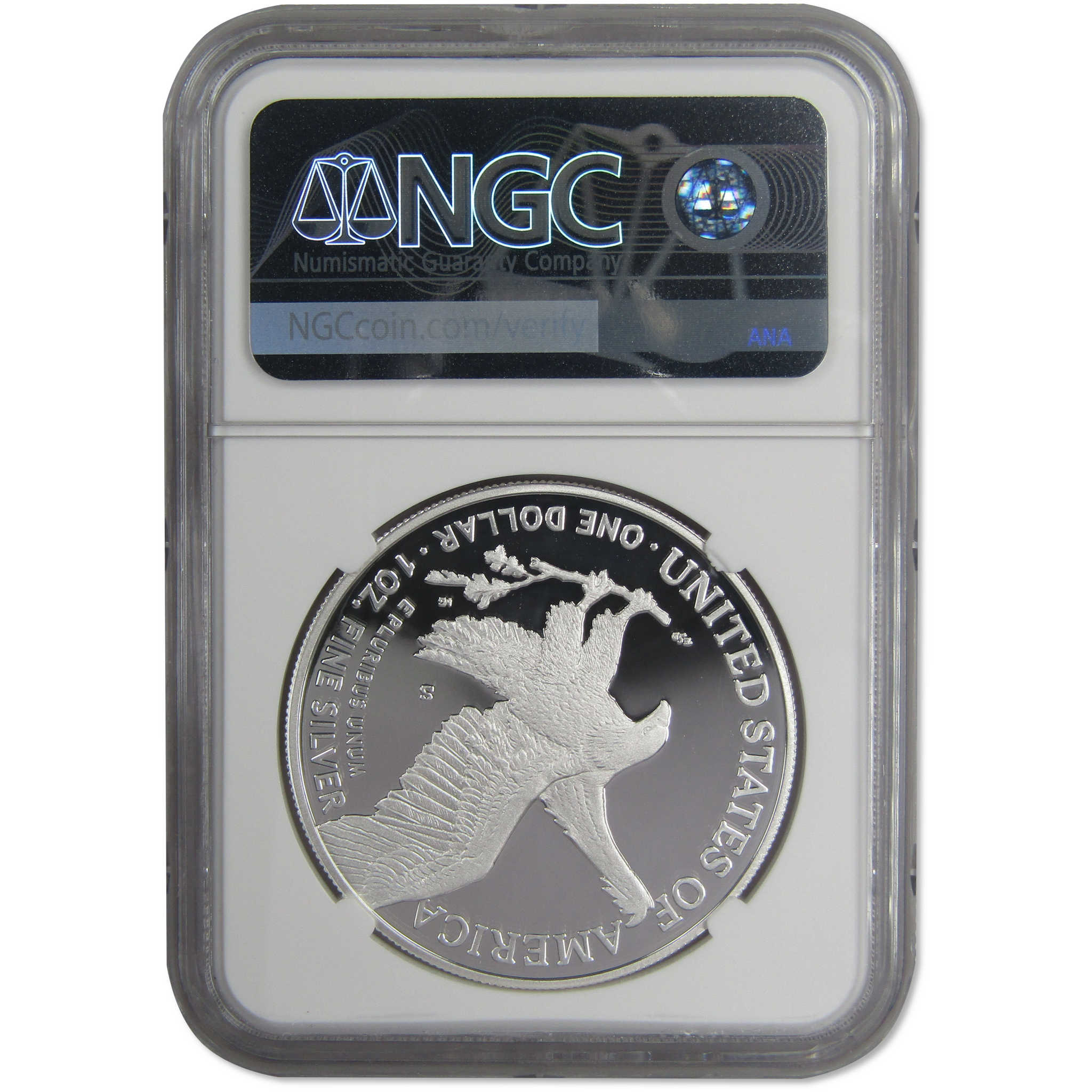 2022 S American Silver Eagle PF70 UCAM NGC 1st Day Gaudioso SKU:OPC71