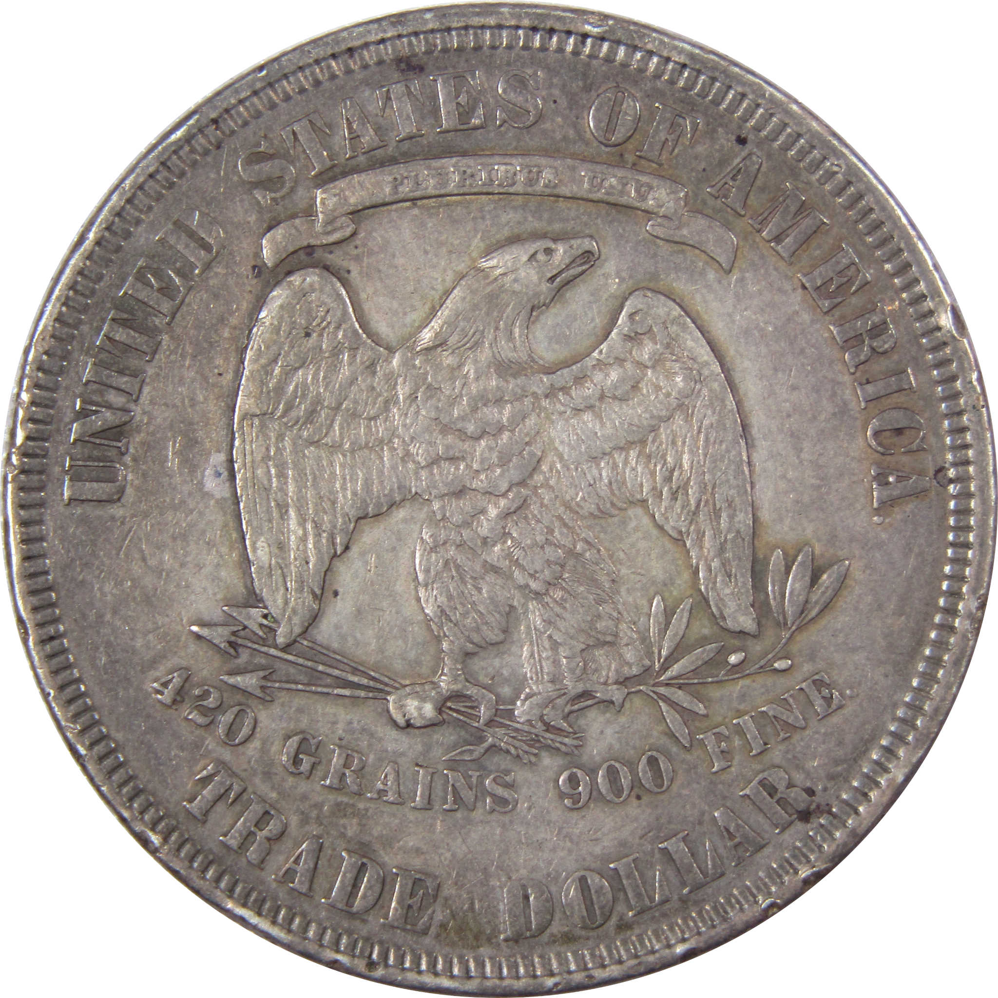 1877 Trade Dollar XF EF Extremely Fine 90% Silver SKU:IPC9576