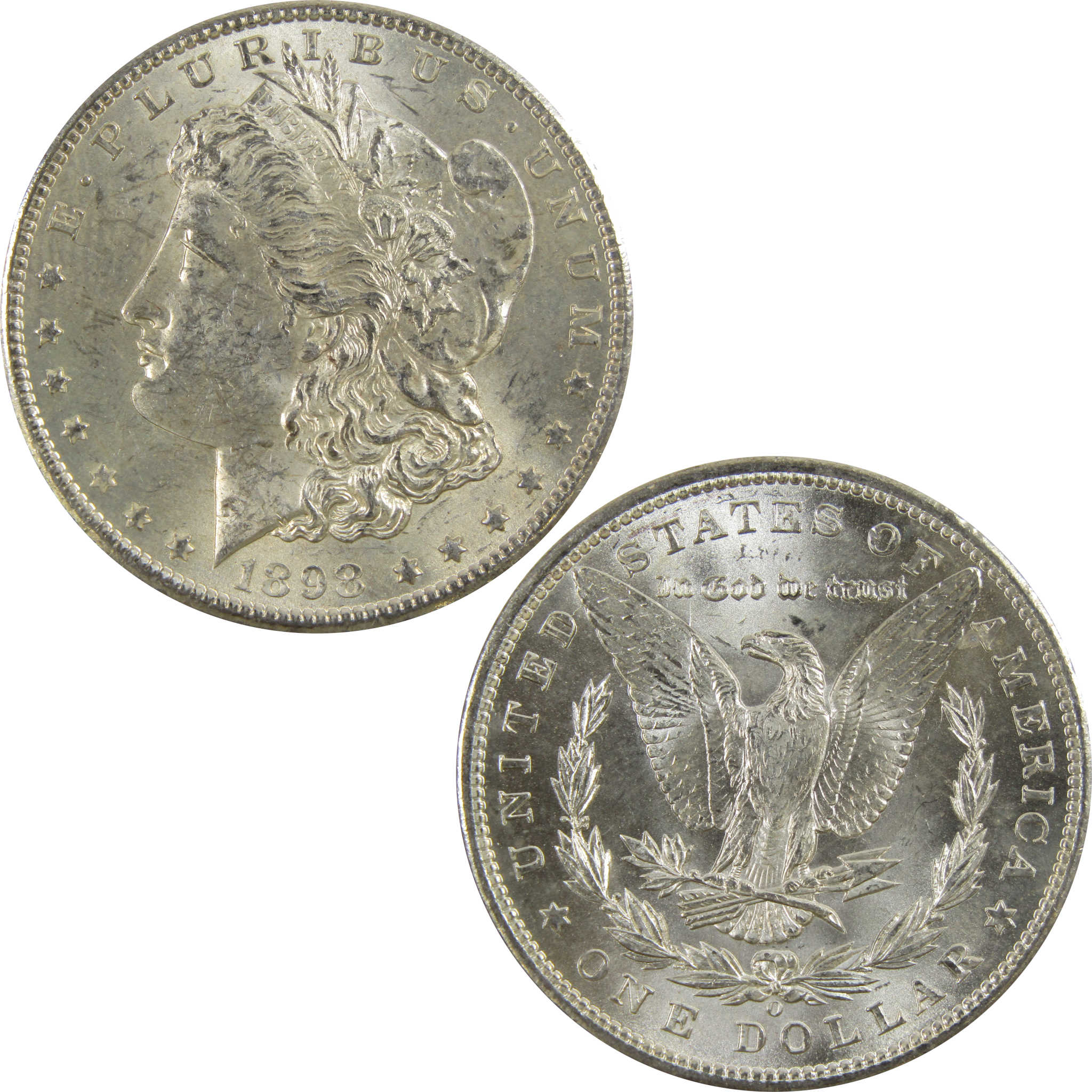 1898 O Morgan Dollar BU Uncirculated 90% Silver $1 Coin SKU:I5216 - Morgan coin - Morgan silver dollar - Morgan silver dollar for sale - Profile Coins &amp; Collectibles