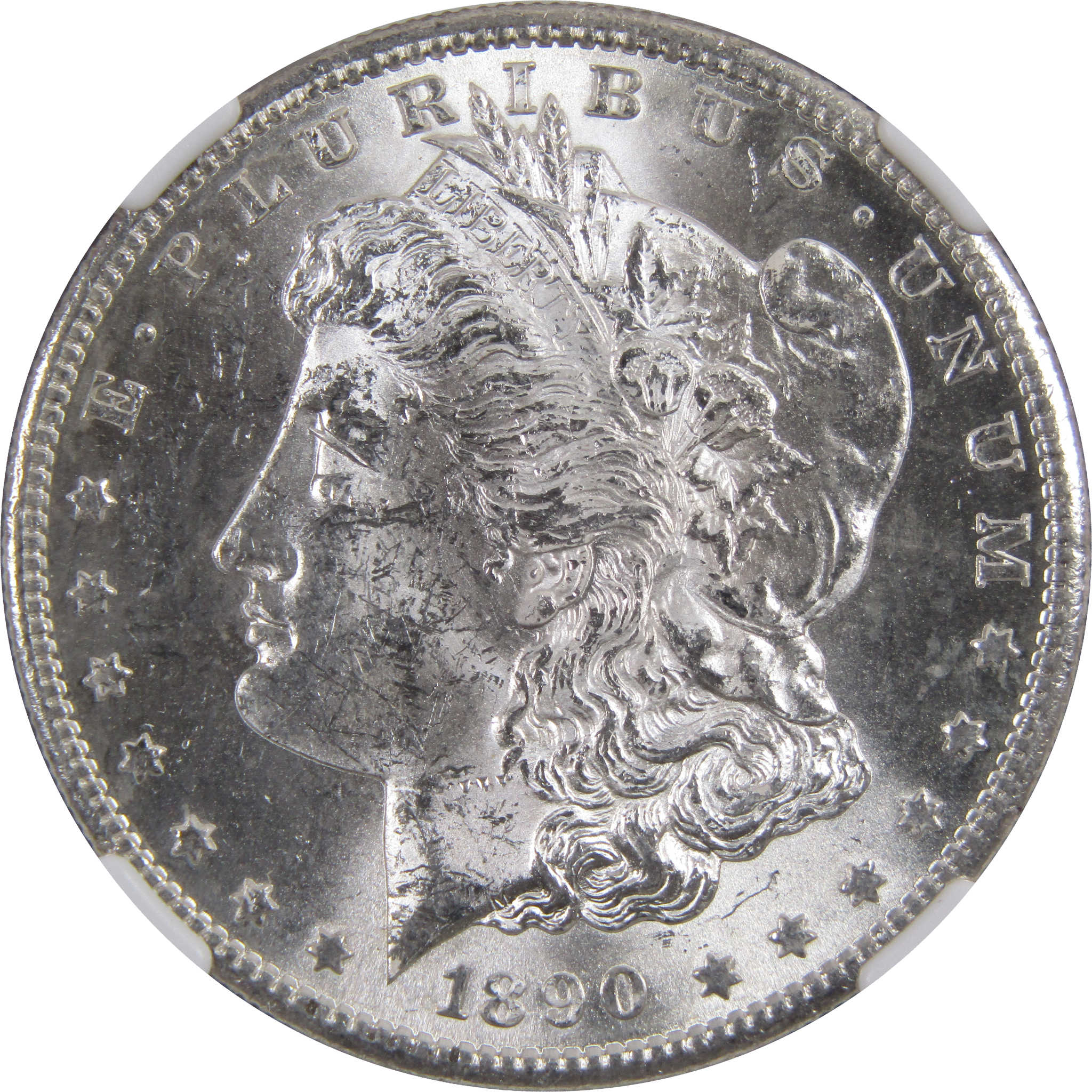 1890 S Morgan Dollar MS 61 NGC 90% Silver Uncirculated SKU:I3123 - Morgan coin - Morgan silver dollar - Morgan silver dollar for sale - Profile Coins &amp; Collectibles