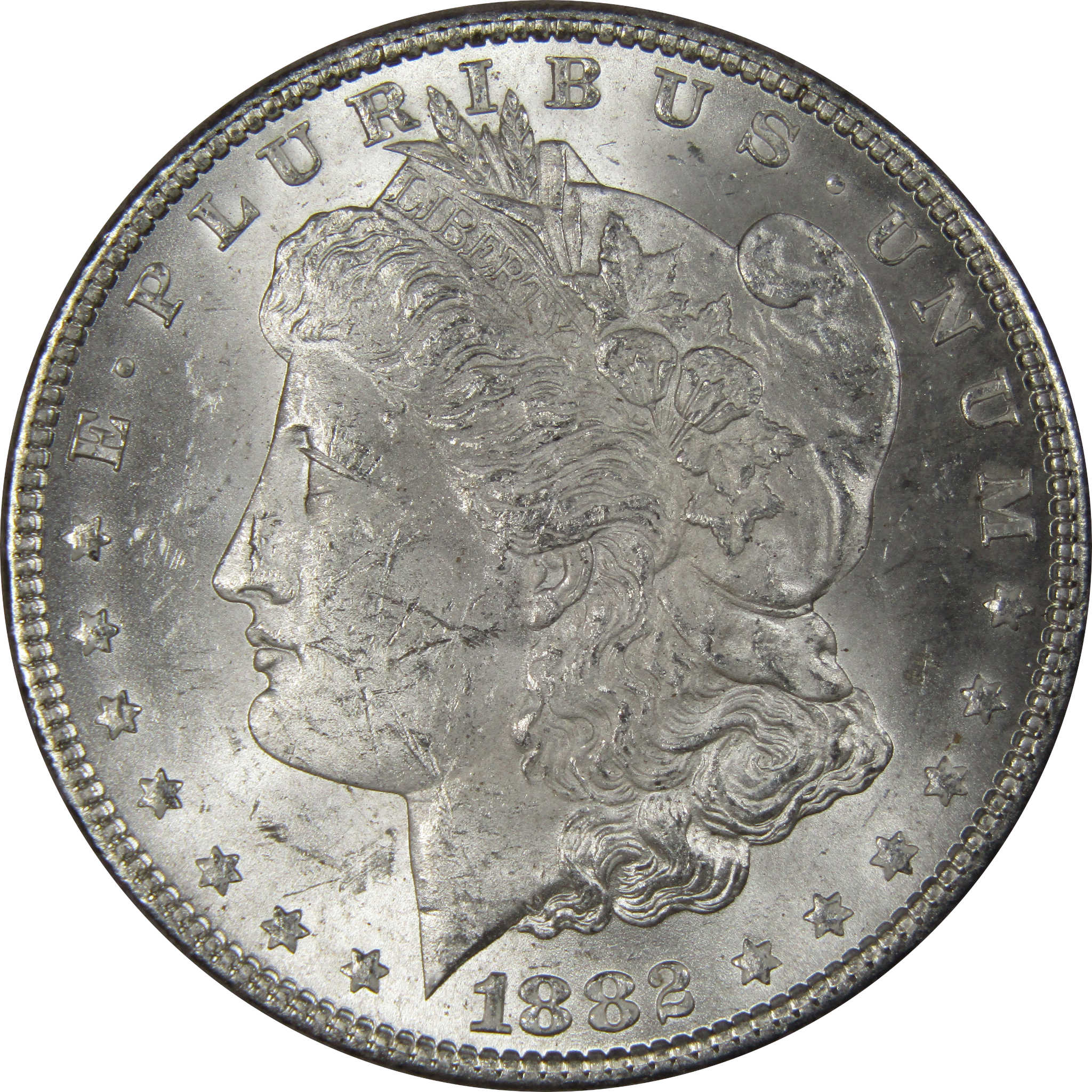 1882 Morgan Dollar BU Uncirculated Mint State 90% Silver SKU:IPC9678 - Morgan coin - Morgan silver dollar - Morgan silver dollar for sale - Profile Coins &amp; Collectibles