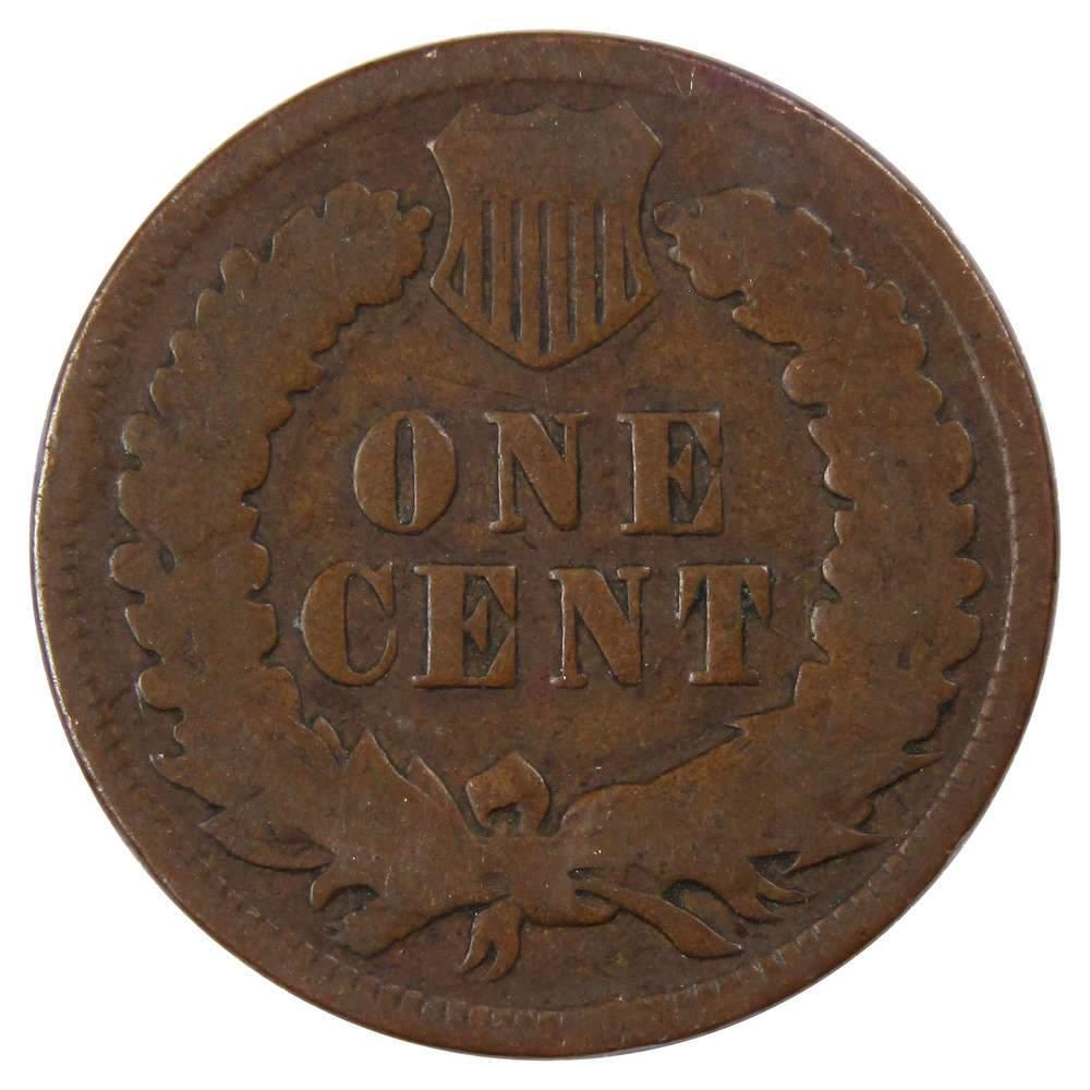 1903 Indian Head Cent AG About Good Bronze Penny 1c Coin Collectible