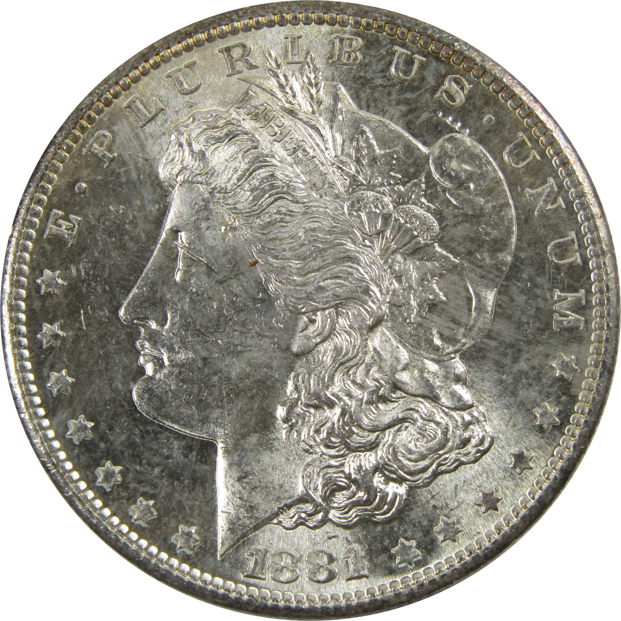 1881 S Morgan Dollar BU Uncirculated 90% Silver $1 Coin SKU:I5306 - Morgan coin - Morgan silver dollar - Morgan silver dollar for sale - Profile Coins &amp; Collectibles