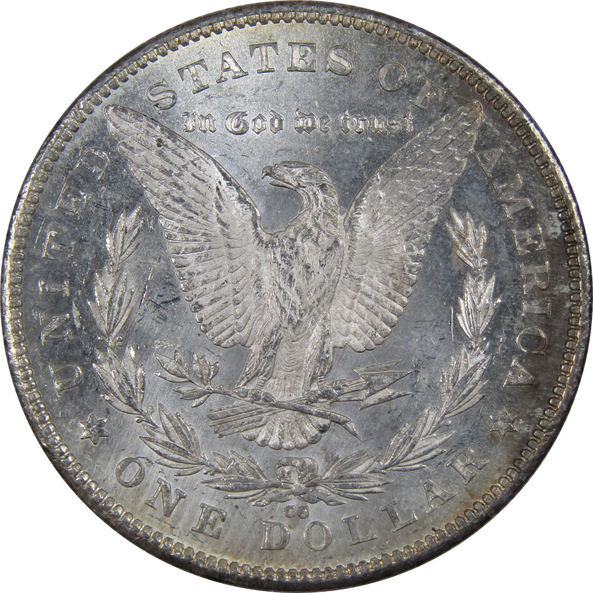 1878 CC Morgan Dollar Uncirculated Mint State Silver Toned SKU:IPC8558