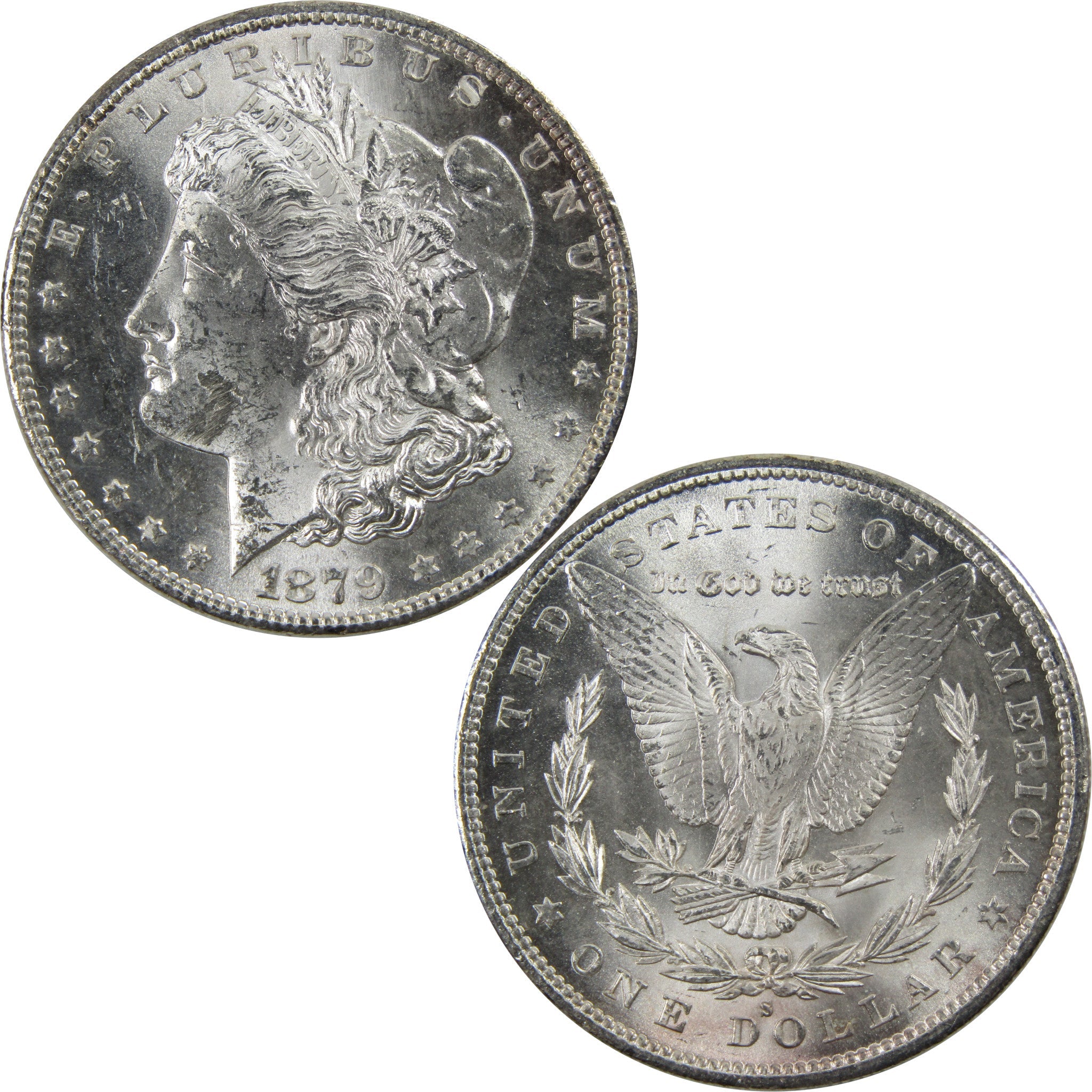 1879 S Morgan Dollar BU Uncirculated 90% Silver $1 SKU:I5444 - Morgan coin - Morgan silver dollar - Morgan silver dollar for sale - Profile Coins &amp; Collectibles
