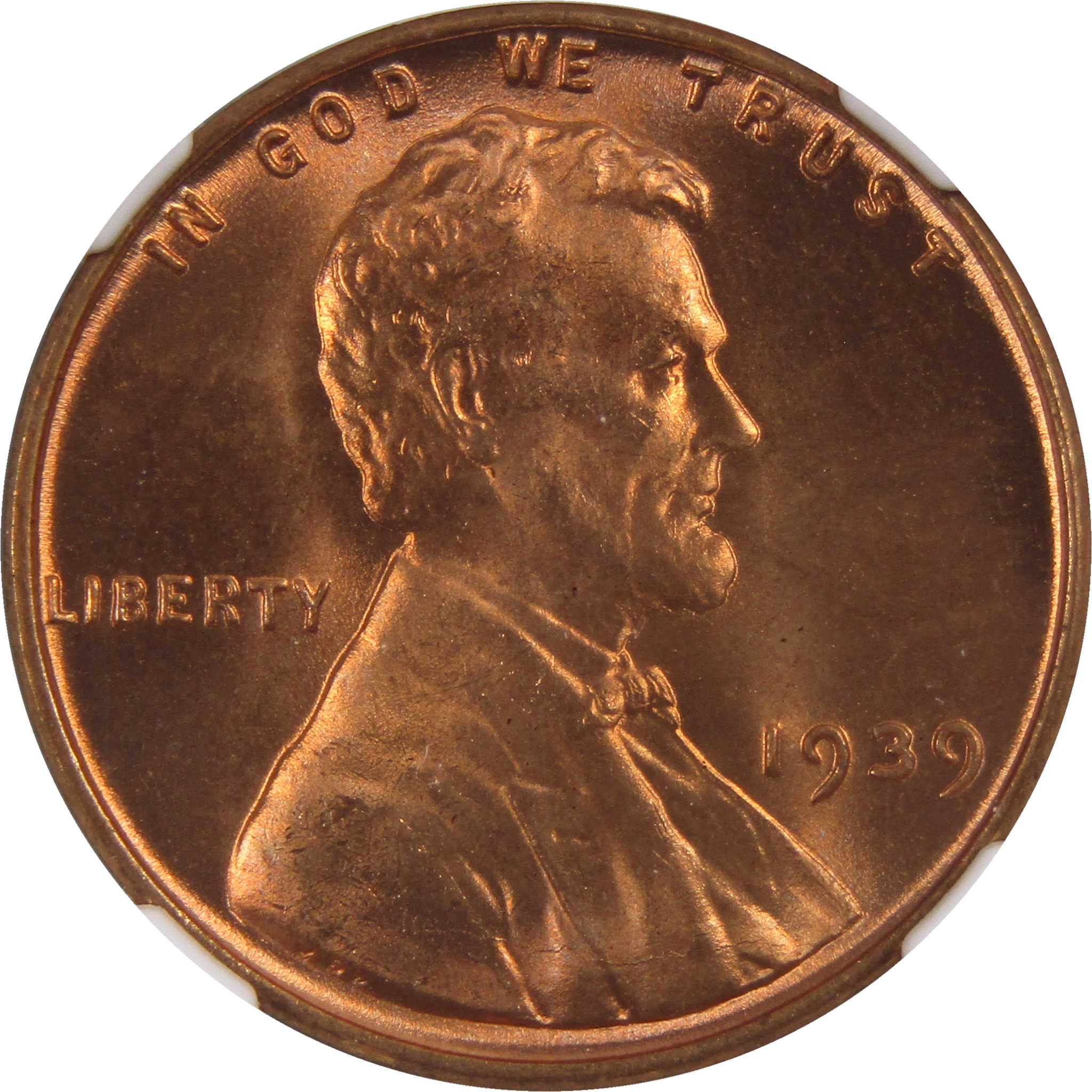 1939 Lincoln Wheat Cent MS 67 RD NGC Penny 1c Uncirculated SKU:I3140