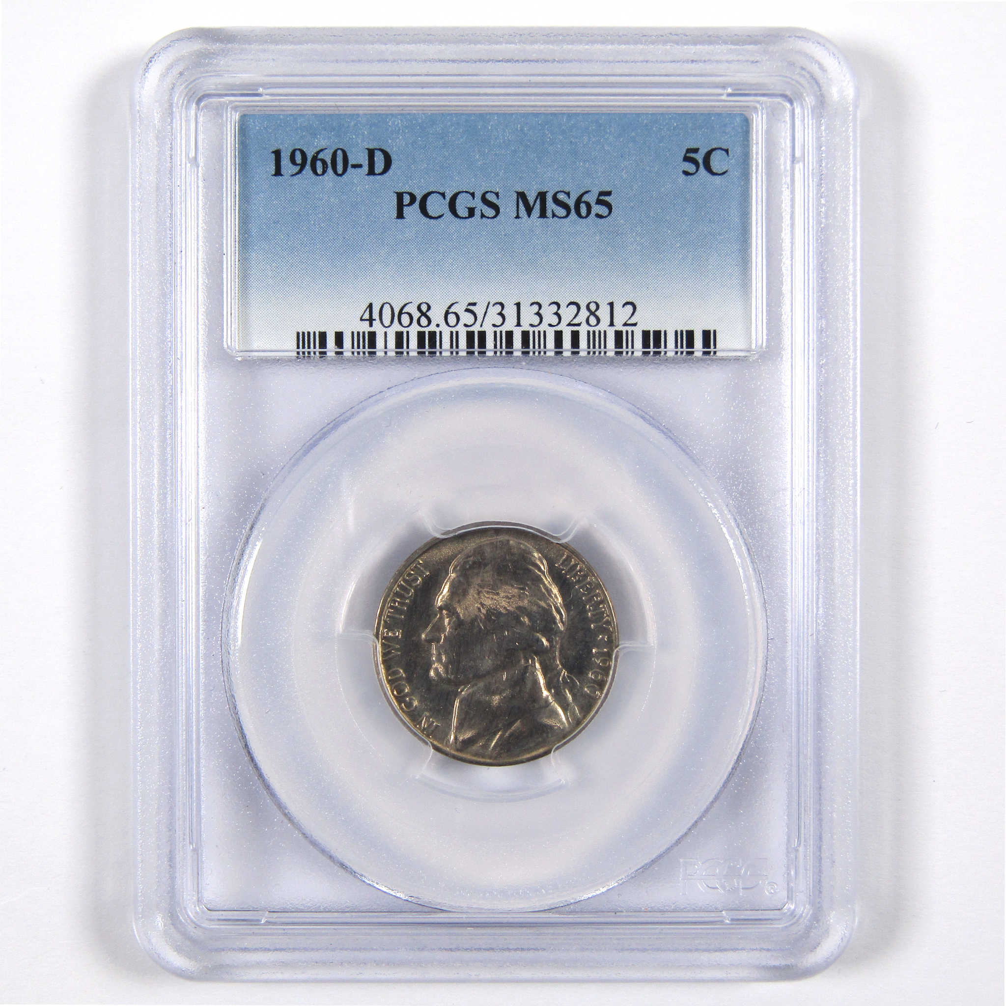 1960 D Jefferson Nickel MS 65 PCGS 5c Uncirculated Coin SKU:CPC3296