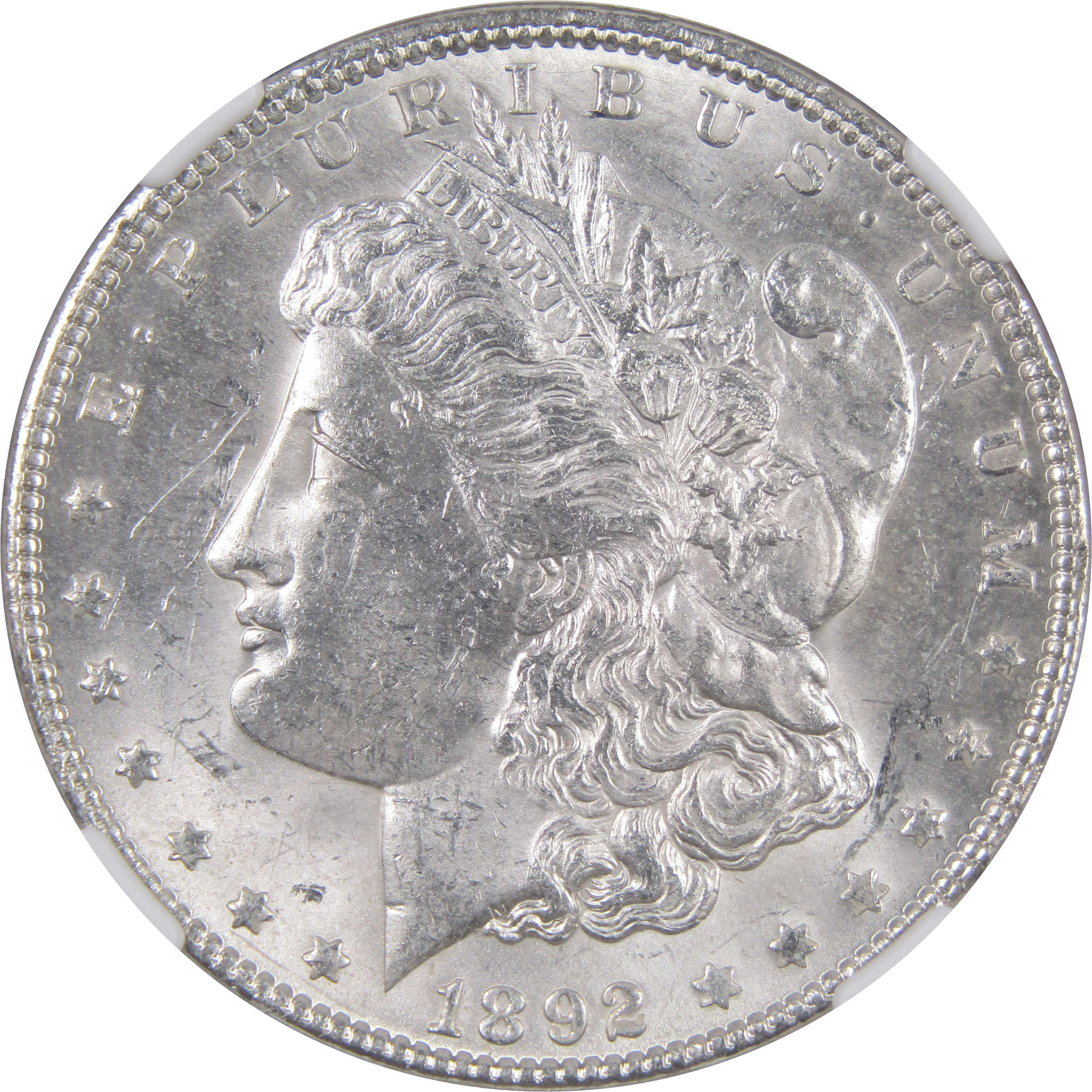 1892 Morgan Dollar MS 62 NGC 90% Silver Uncirculated Coin SKU:I3026 - Morgan coin - Morgan silver dollar - Morgan silver dollar for sale - Profile Coins &amp; Collectibles