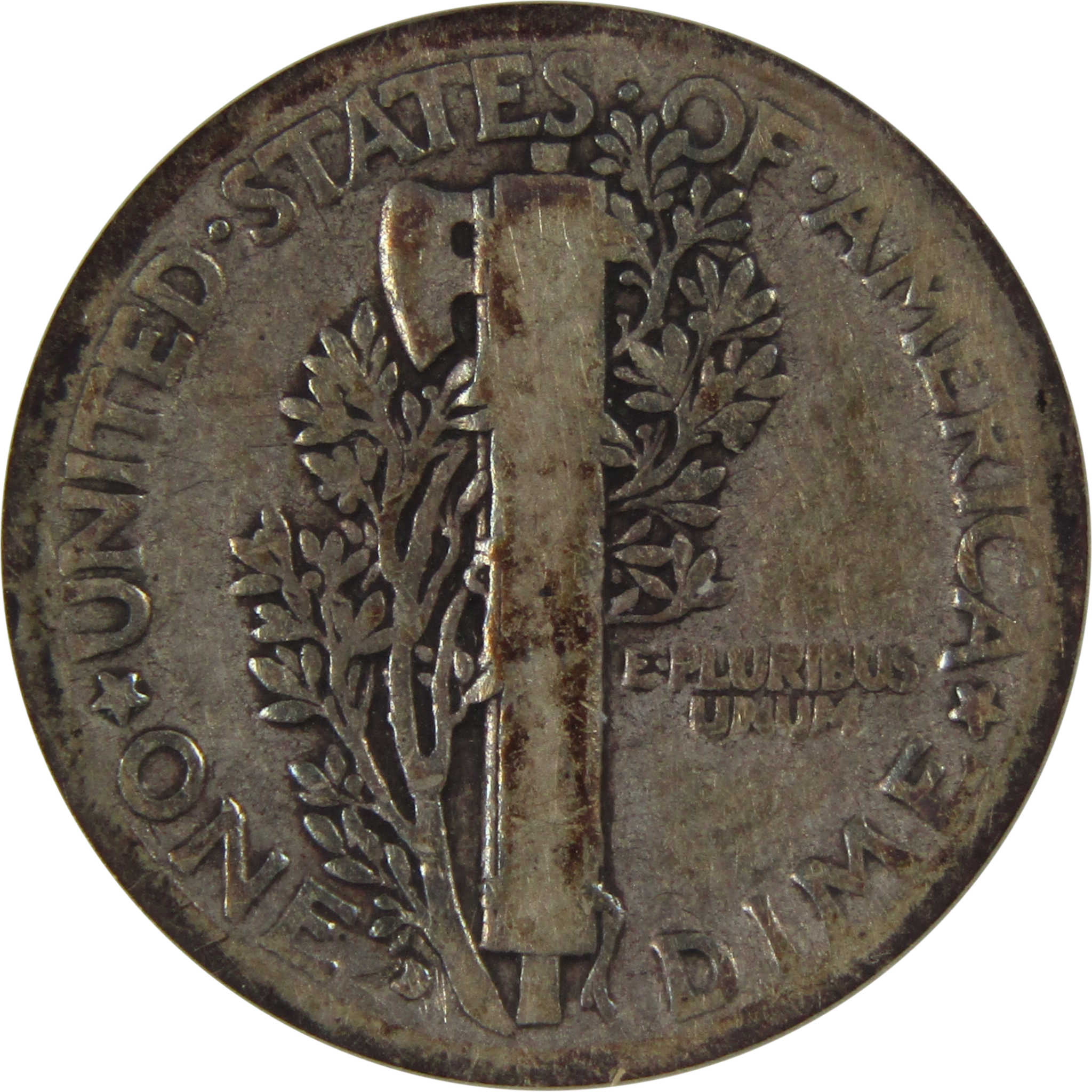 1916 D Mercury Dime G 6 ANACS 90% Silver 10c US Coin SKU:I3844