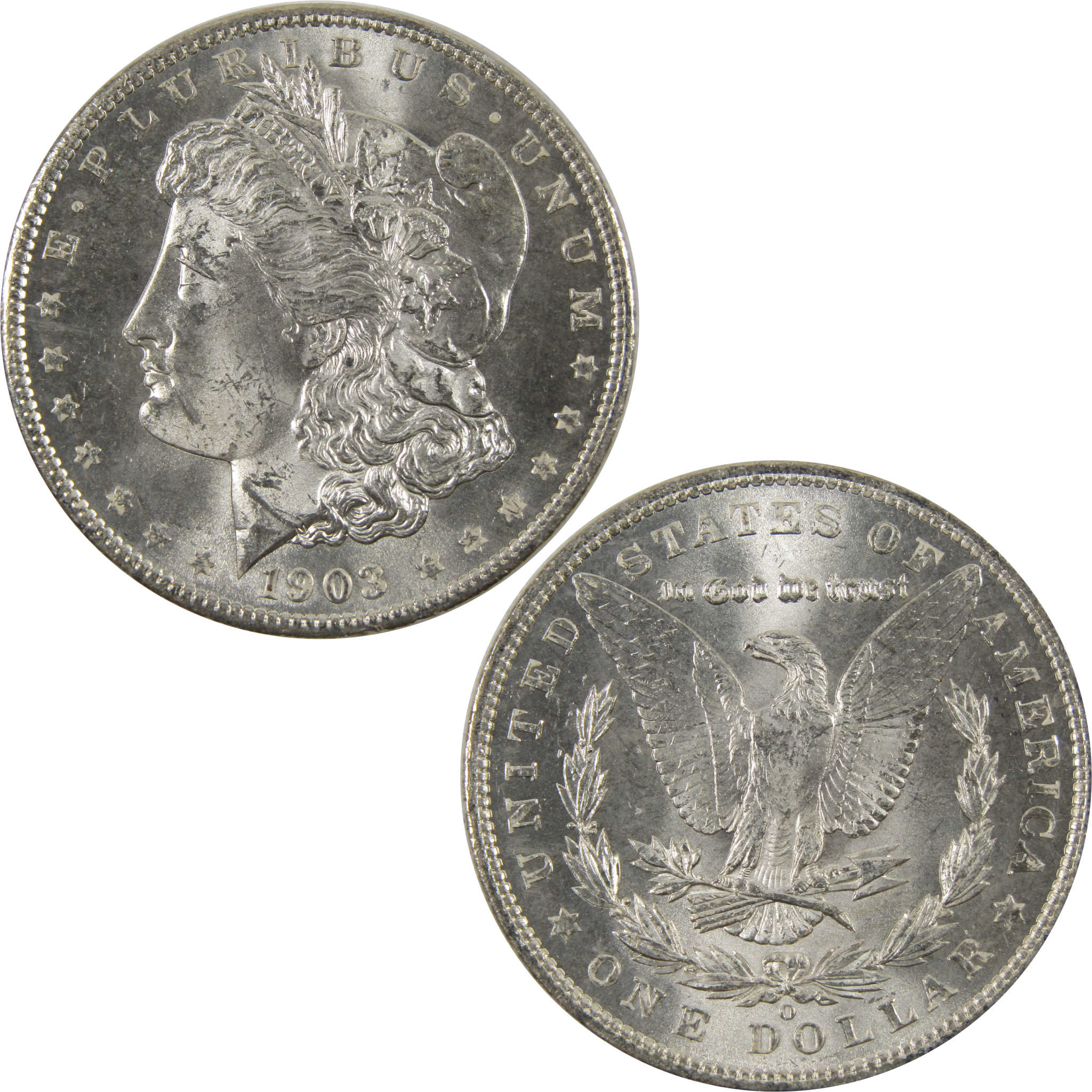 1903 O Morgan Dollar BU Choice Uncirculated 90% Silver $1 SKU:I7509 - Morgan coin - Morgan silver dollar - Morgan silver dollar for sale - Profile Coins &amp; Collectibles