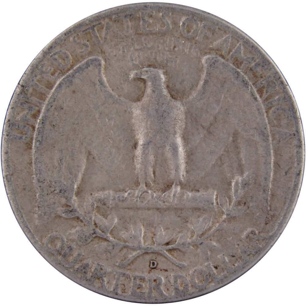 1948 D Washington Quarter VF Very Fine 90% Silver 25c US Coin Collectible