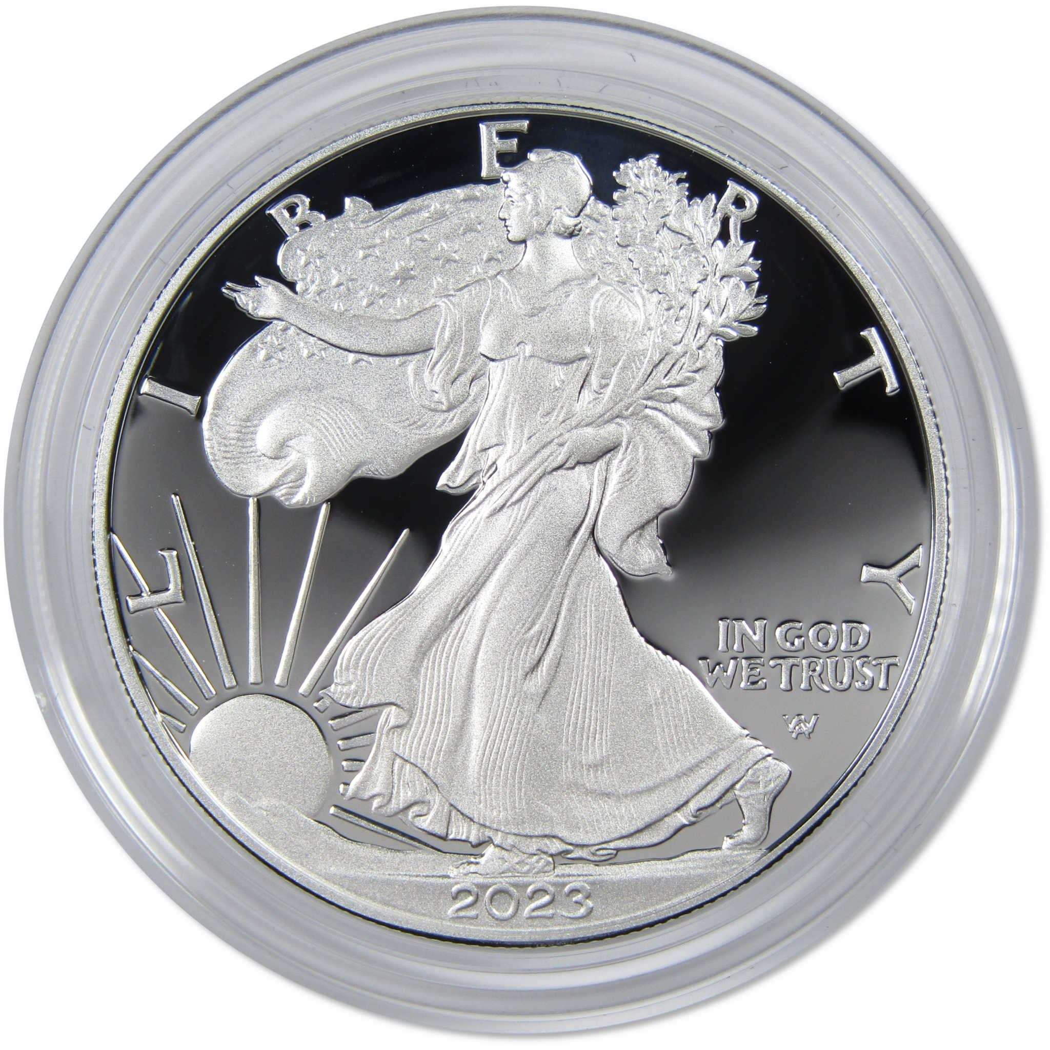 2023 W American Silver Eagle 1 oz .999 1 Proof Coin OGP COA SKU OPC99