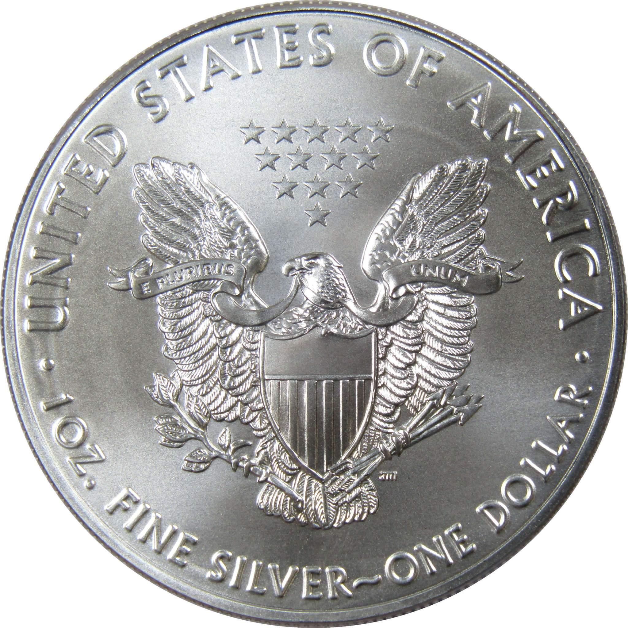 2019 American Eagle BU Uncirculated 1 oz .999 Silver Bullion 1 Coin