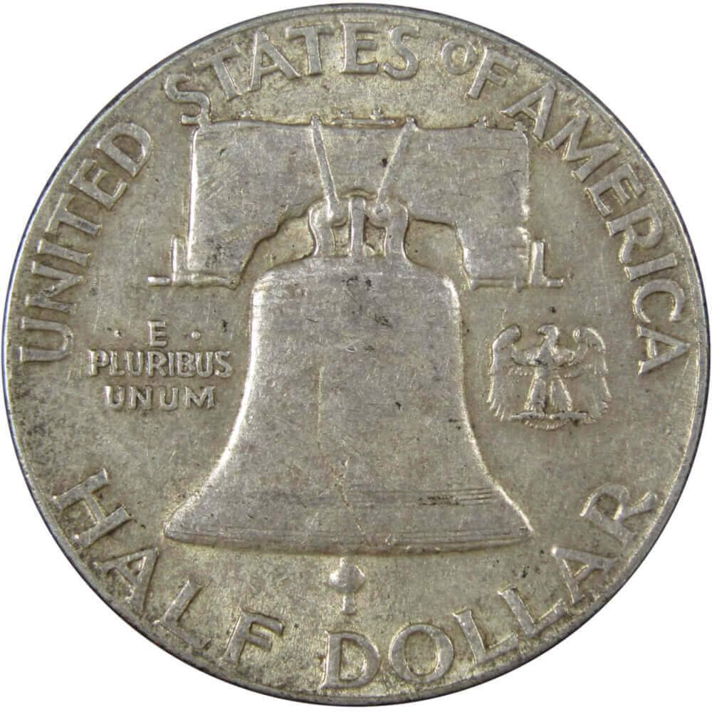 1949 Franklin Half Dollar XF EF Extremely Fine 90% Silver 50c US Coin