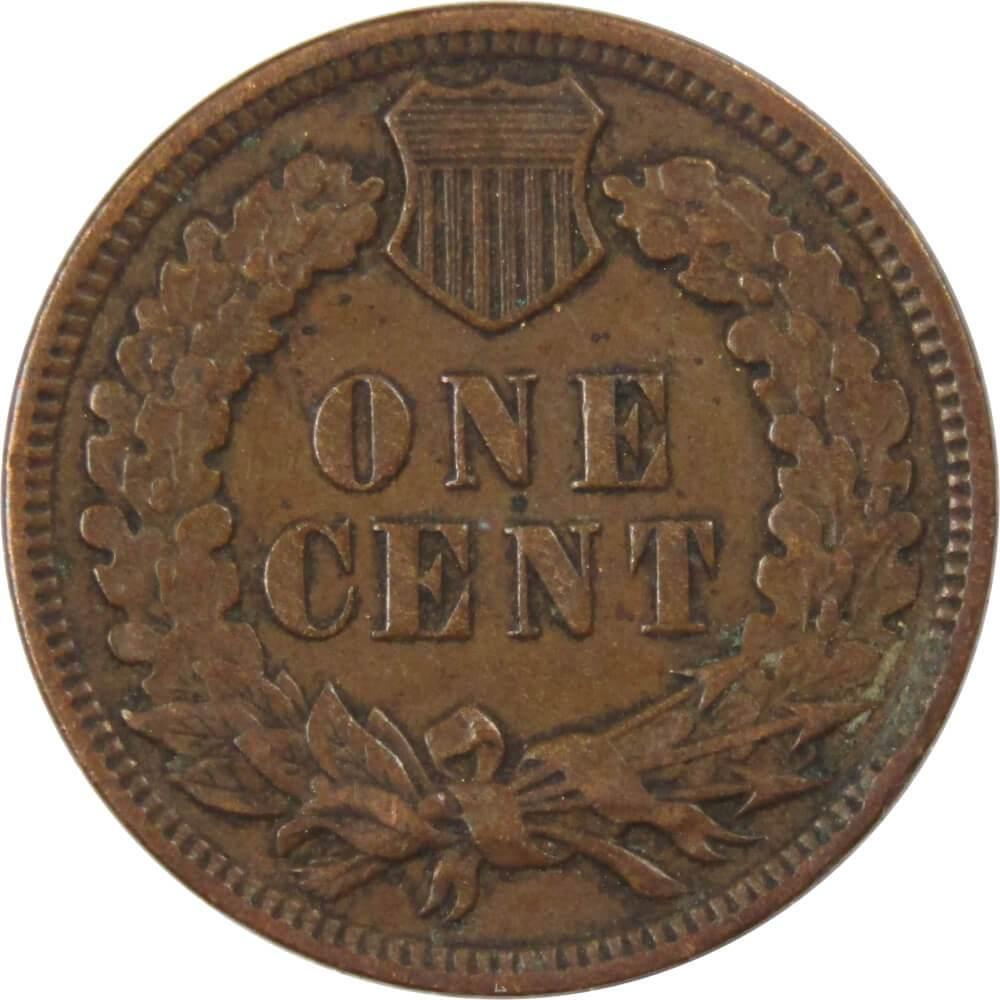 1909 Indian Head Cent VF Very Fine Bronze Penny 1c Coin Collectible