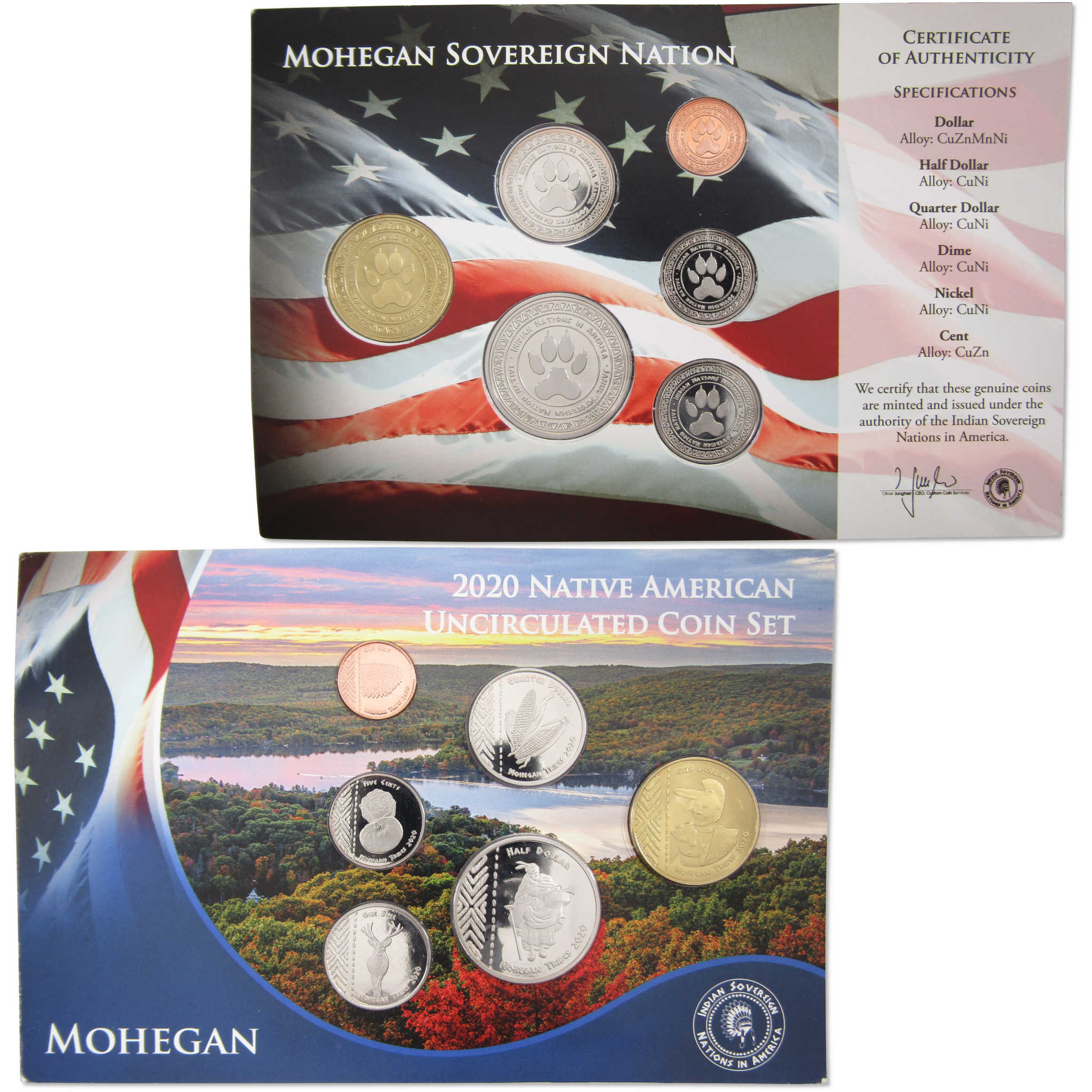 2020 Jamul Native American Mohegan Sovereign Nation Uncirculated Coin