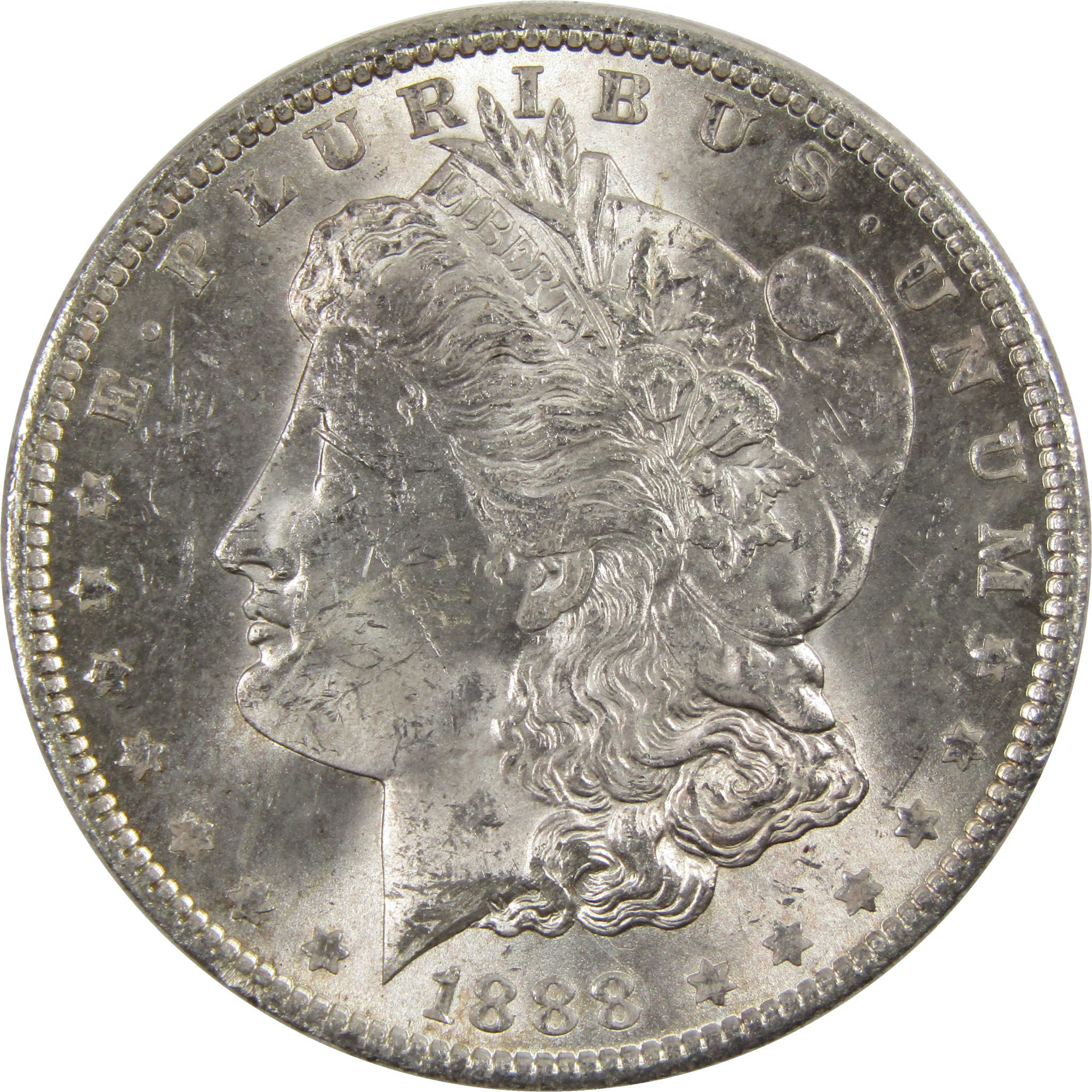 1888 Morgan Dollar BU Uncirculated 90% Silver $1 Coin SKU:I6036 - Morgan coin - Morgan silver dollar - Morgan silver dollar for sale - Profile Coins &amp; Collectibles