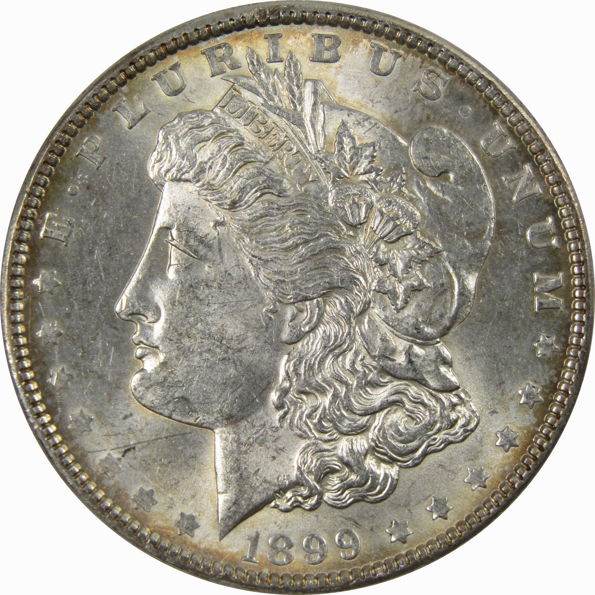 1899 Morgan Dollar CH AU Choice About Uncirculated Silver SKU:I4355 - Morgan coin - Morgan silver dollar - Morgan silver dollar for sale - Profile Coins &amp; Collectibles