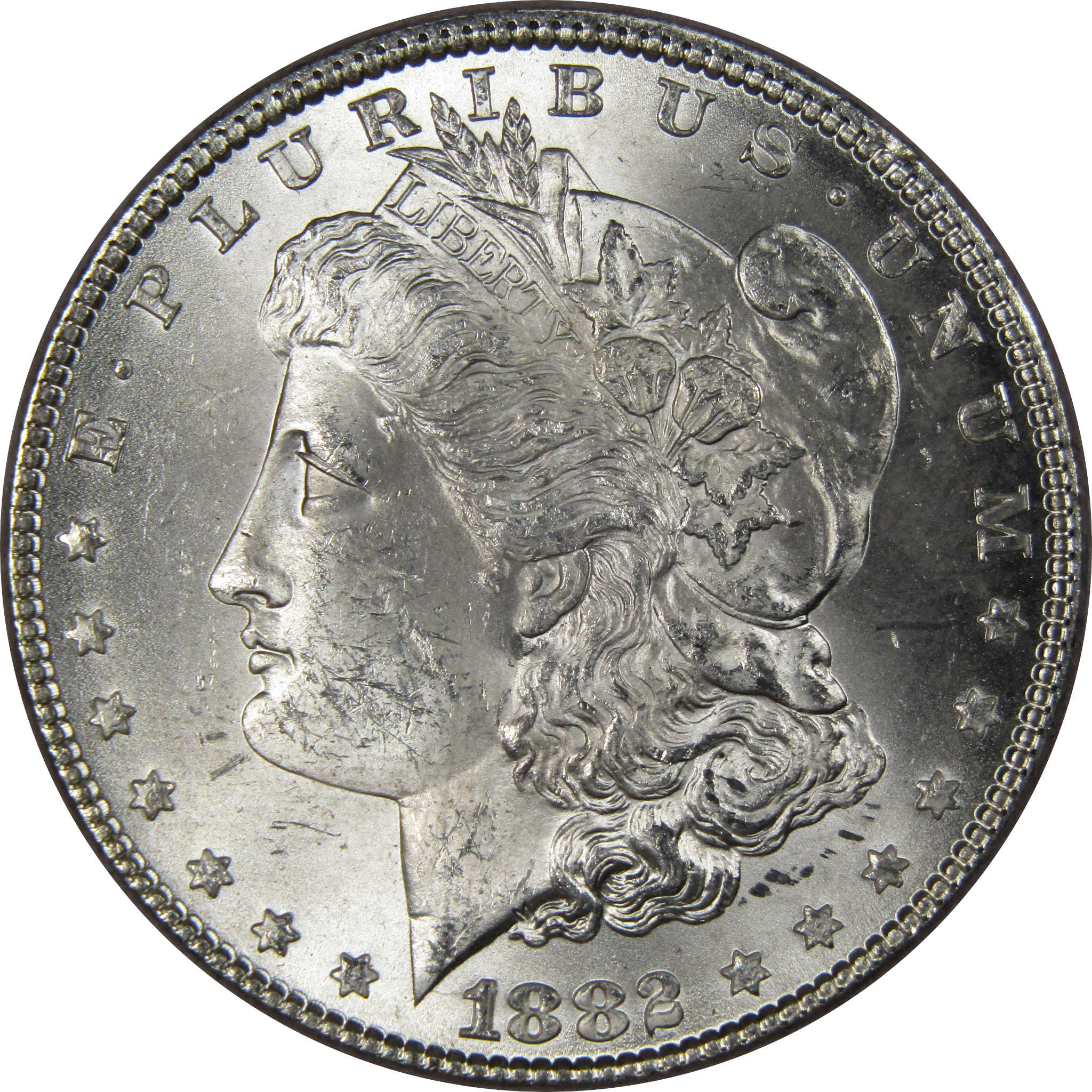 1882 Morgan Dollar BU Uncirculated Mint State 90% Silver SKU:IPC9710 - Morgan coin - Morgan silver dollar - Morgan silver dollar for sale - Profile Coins &amp; Collectibles