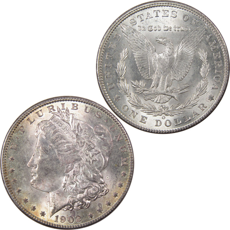 1902 O Morgan Dollar BU Uncirculated Mint State Silver Toned SKU:I729