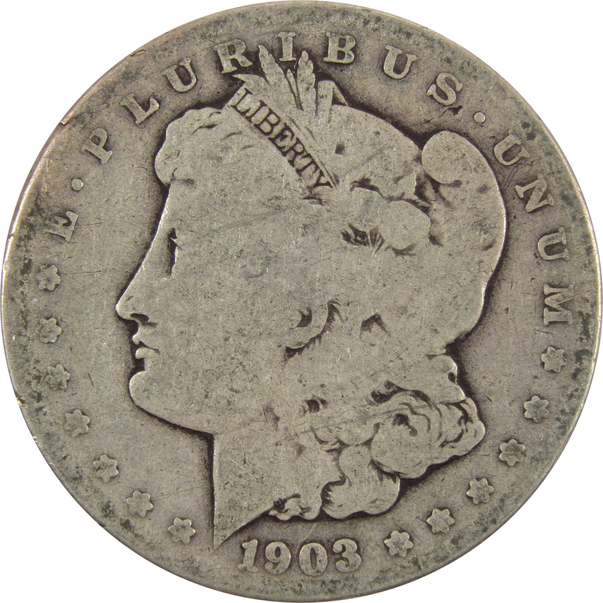 1903 S Morgan Dollar AG About Good 90% Silver $1 Coin SKU:I7568 - Morgan coin - Morgan silver dollar - Morgan silver dollar for sale - Profile Coins &amp; Collectibles