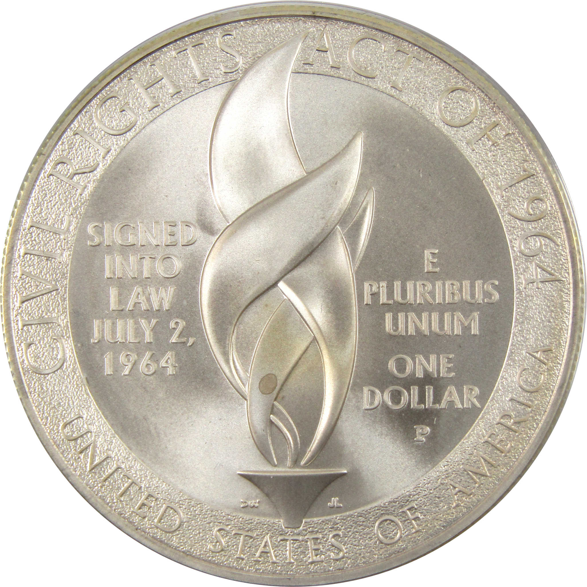 Civil Rights Act of 1964 Commemorative Dollar 2014 P Unc SKU:CPC2923