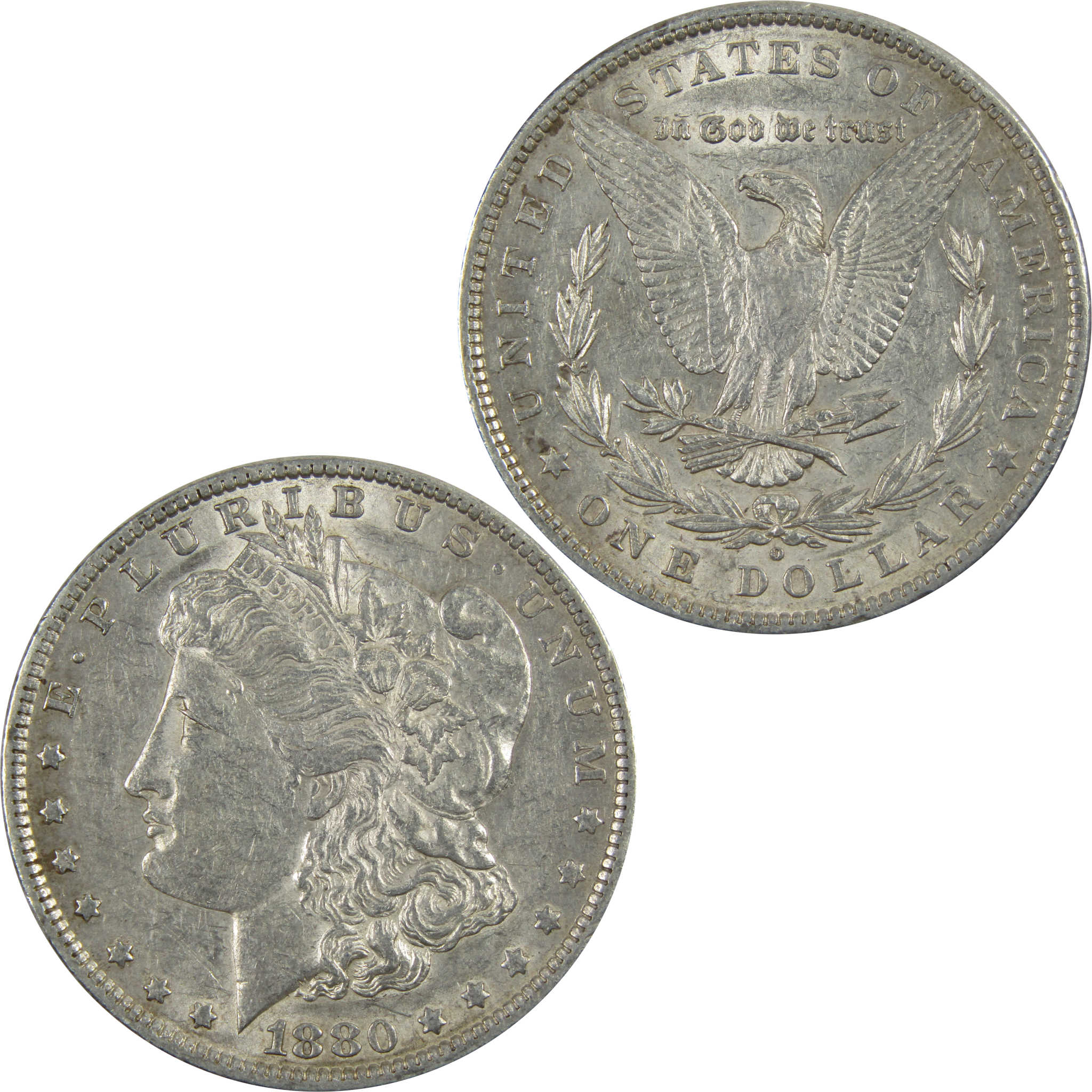 1880 O Ear Hangnail Morgan Dollar XF EF 90% Silver SKU:I7145 - Morgan coin - Morgan silver dollar - Morgan silver dollar for sale - Profile Coins &amp; Collectibles