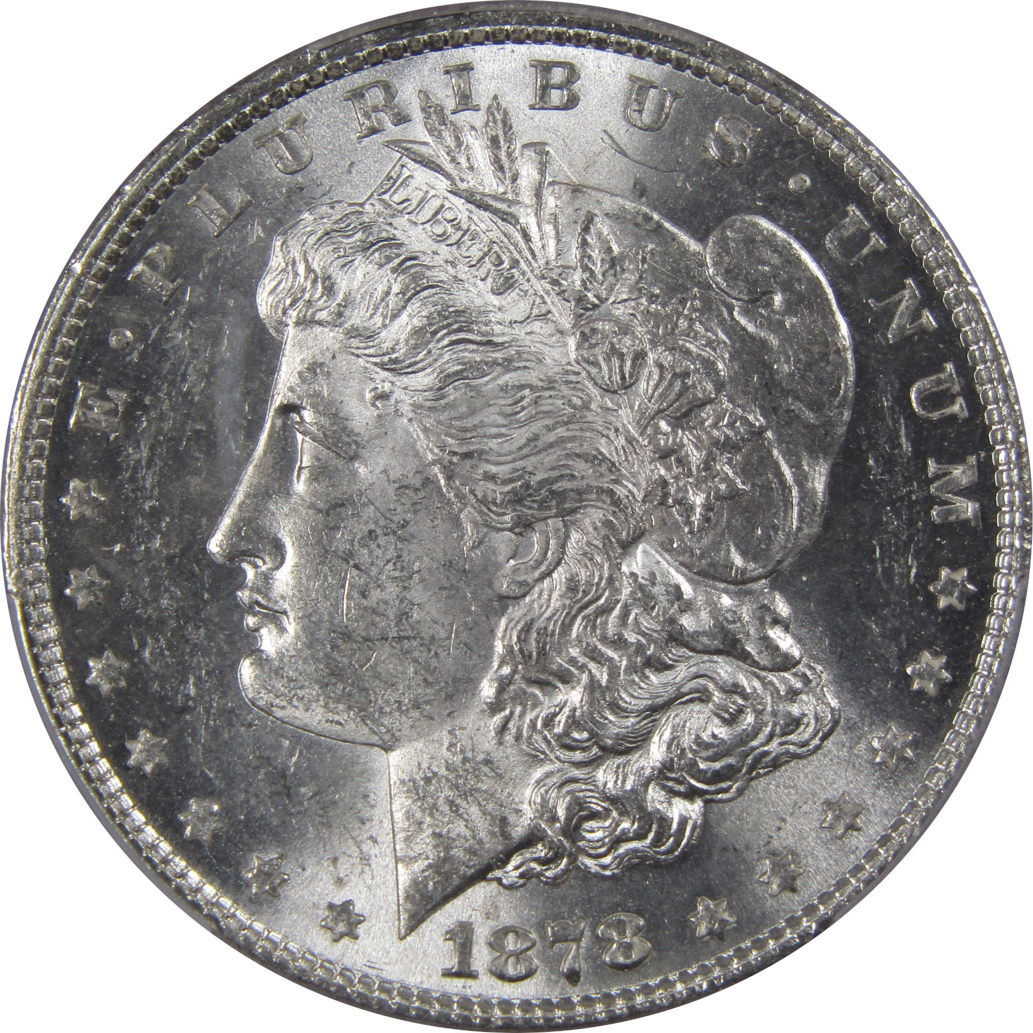 1878 7TF Rev 79 Morgan Dollar MS 62 PCGS Silver SKU:IPC6193 - Morgan coin - Morgan silver dollar - Morgan silver dollar for sale - Profile Coins &amp; Collectibles
