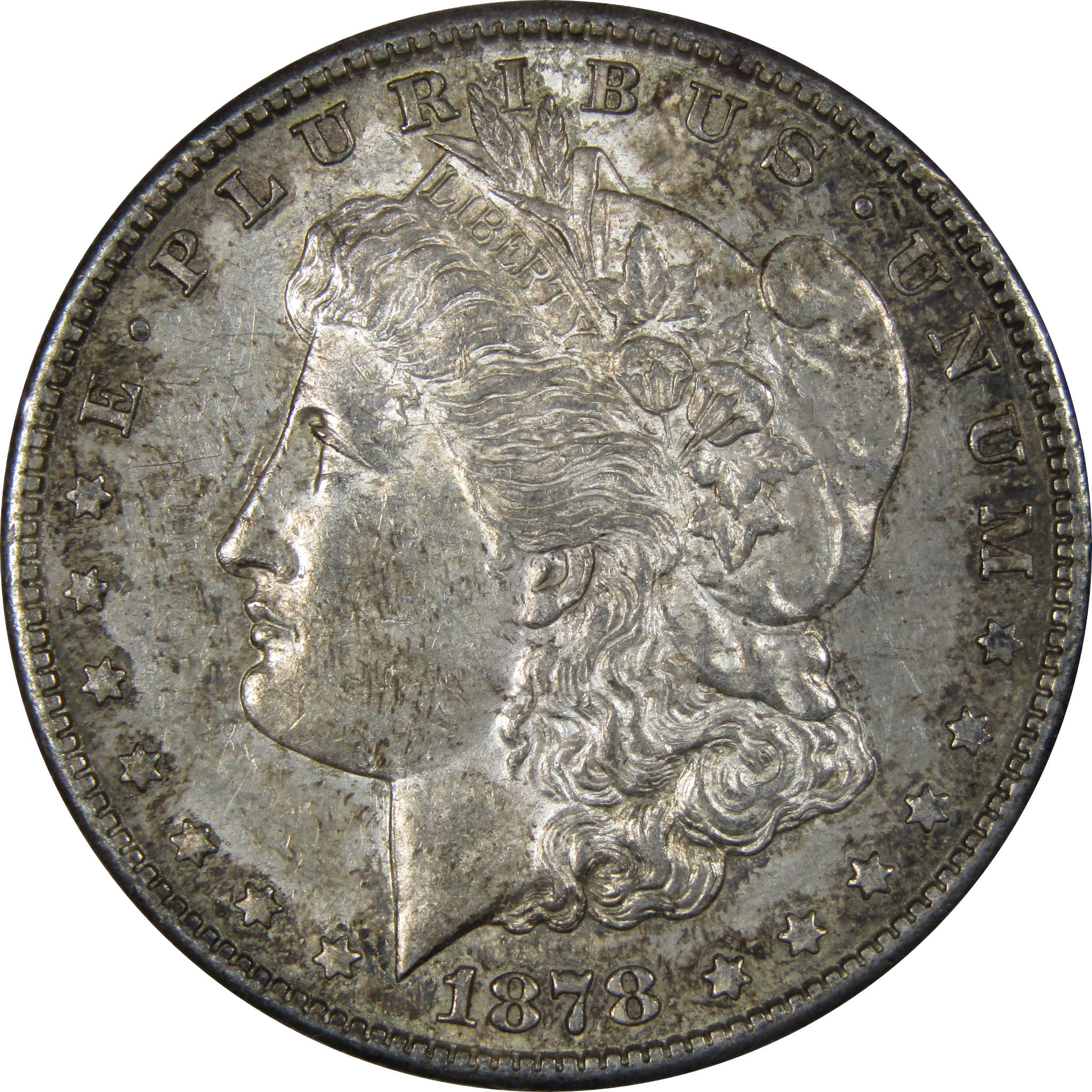 1878 S Morgan Dollar XF EF Extremely Fine 90% Silver SKU:IPC8267 - Morgan coin - Morgan silver dollar - Morgan silver dollar for sale - Profile Coins &amp; Collectibles