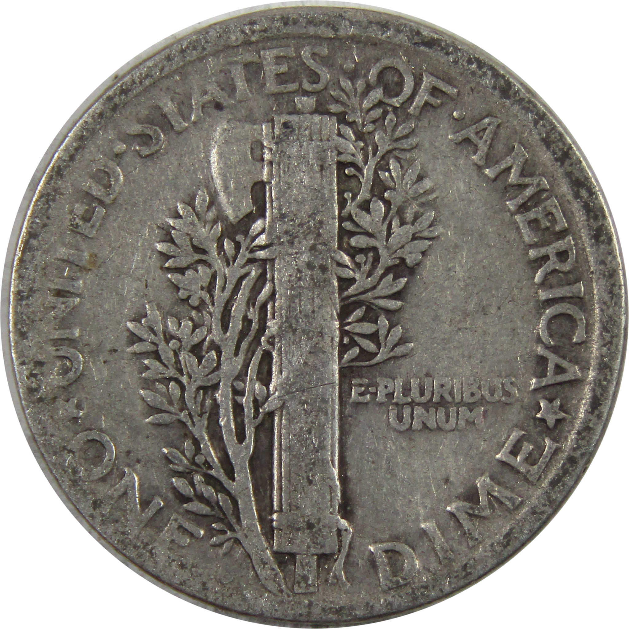 1916 fashion dime mint mark location