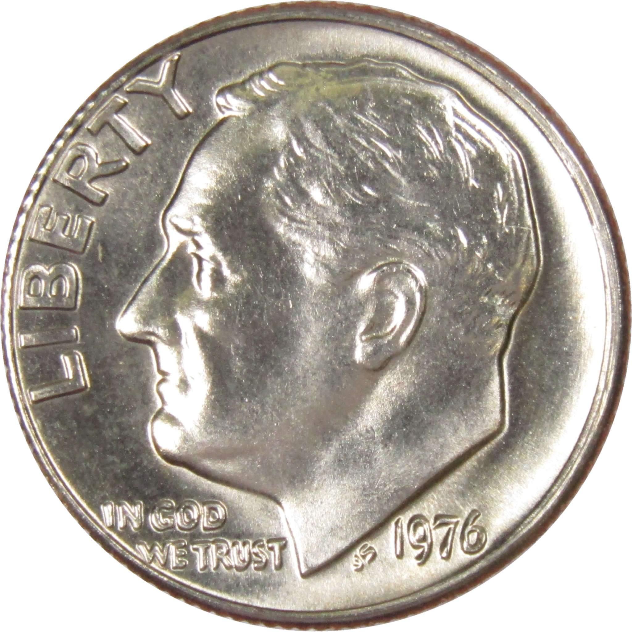 1976 Roosevelt Dime BU Uncirculated Mint State 10c US Coin Collectible