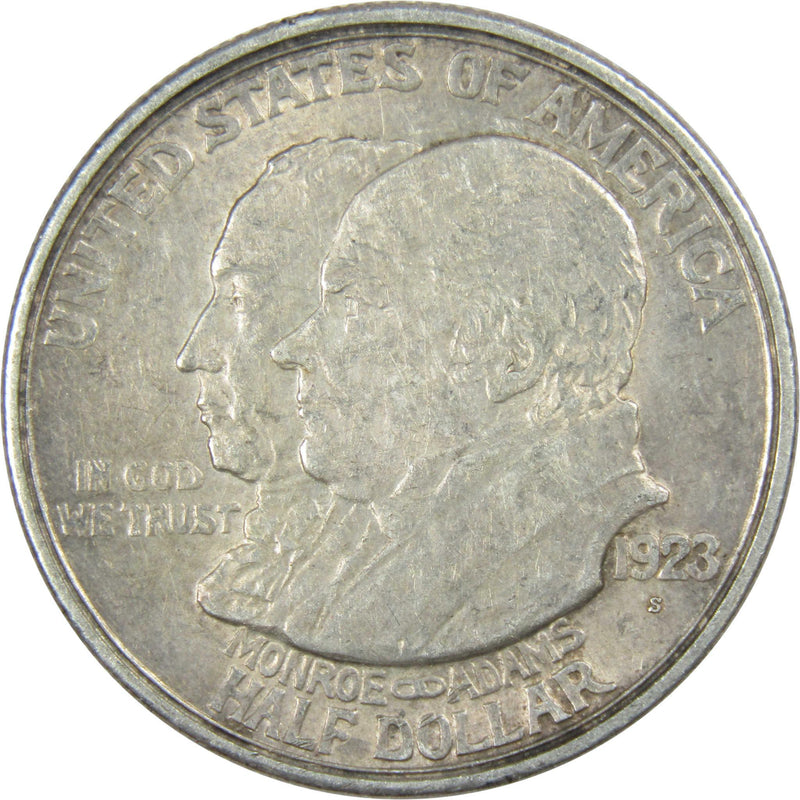 1923 S Monroe Doctrine Centennial Commemorative Half Dollar 90% Silver 50c Coin - US Commemorative Coins - Profile Coins &amp; Collectibles