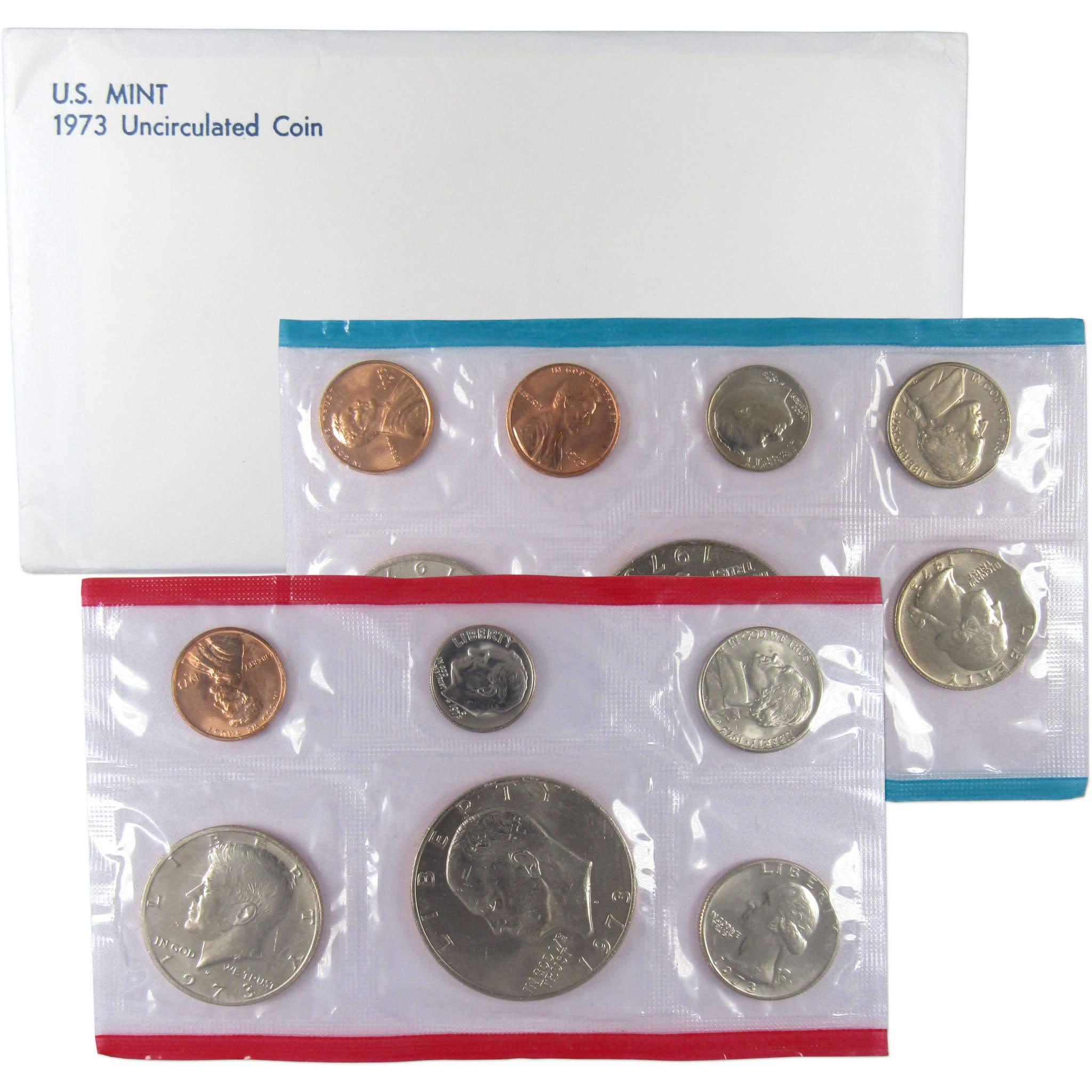 1973 U.S. Mint Set Uncirculated Original Government Packaging OGP Collectible