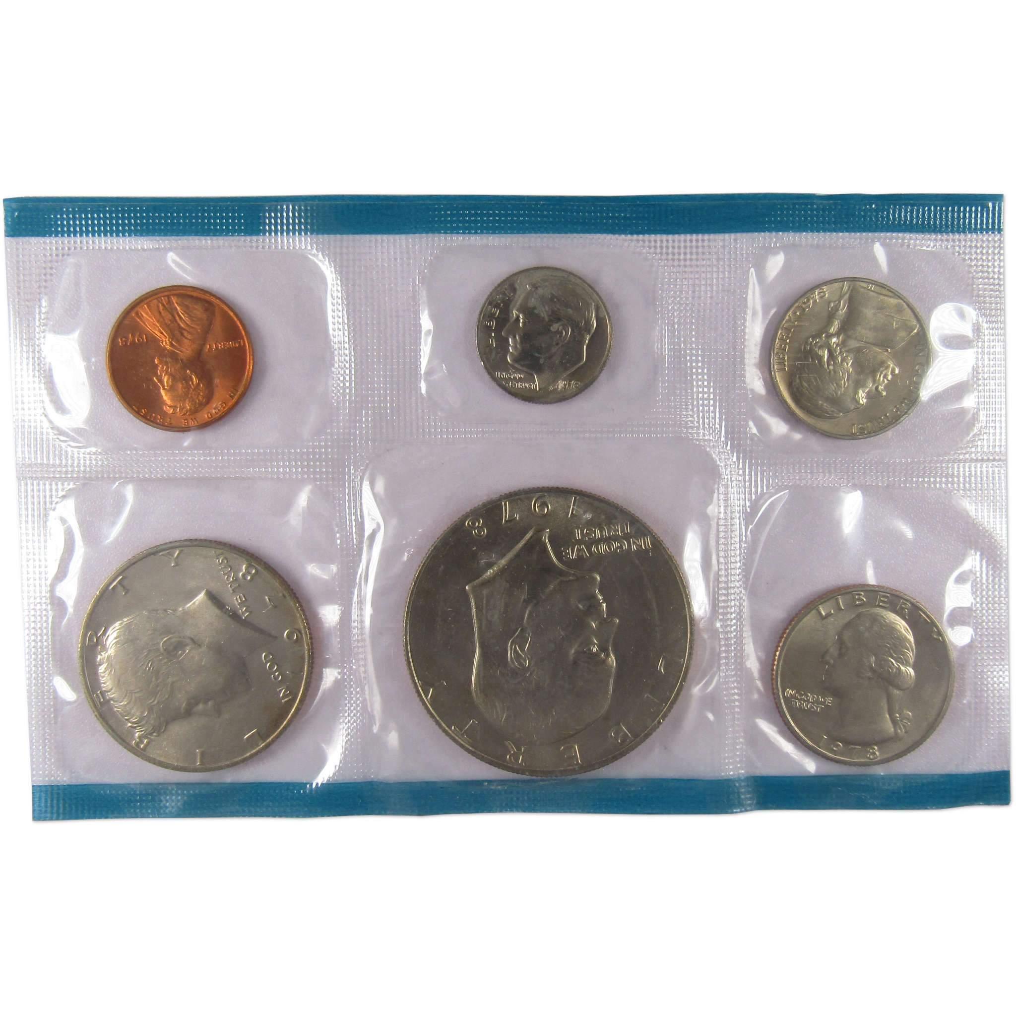 1978 Uncirculated Coin Set U.S Mint Original Government Packaging OGP