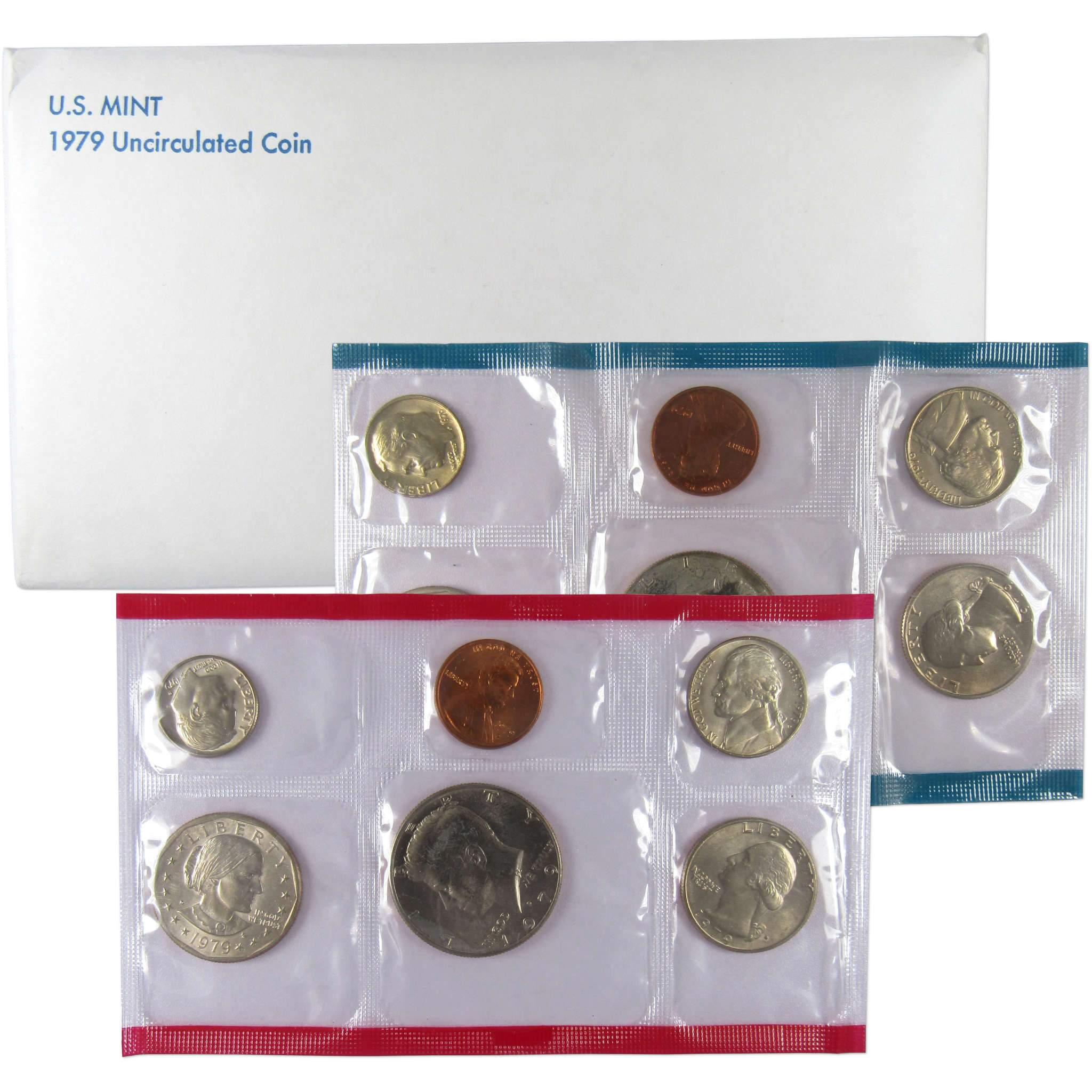 1979 U.S. Mint Set Uncirculated Original Government Packaging OGP Collectible
