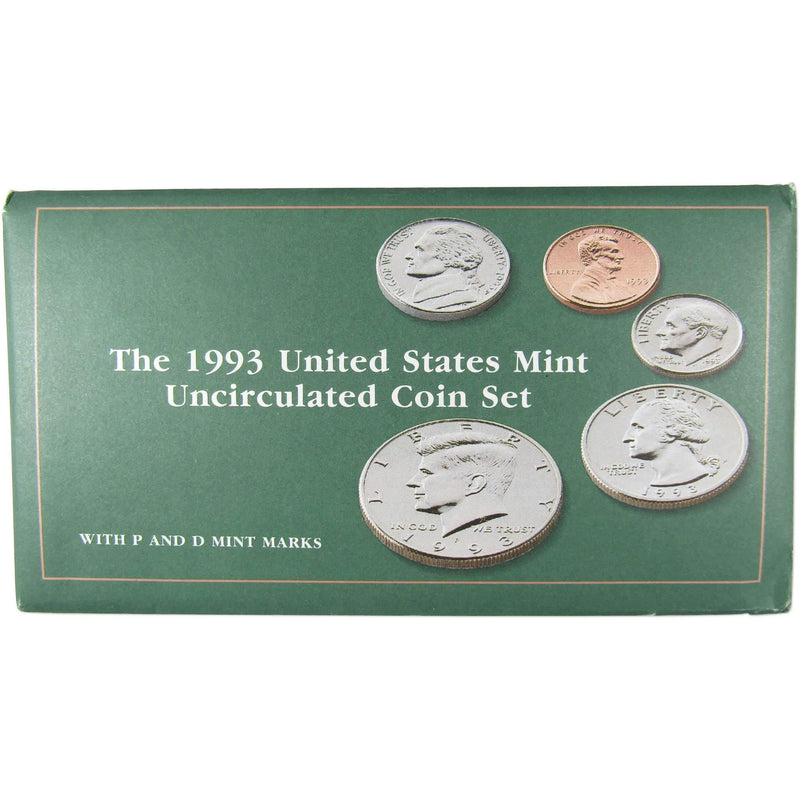 1993 U.S. Mint Set Uncirculated Original Government Packaging OGP Collectible - Profile Coins & Collectibles 