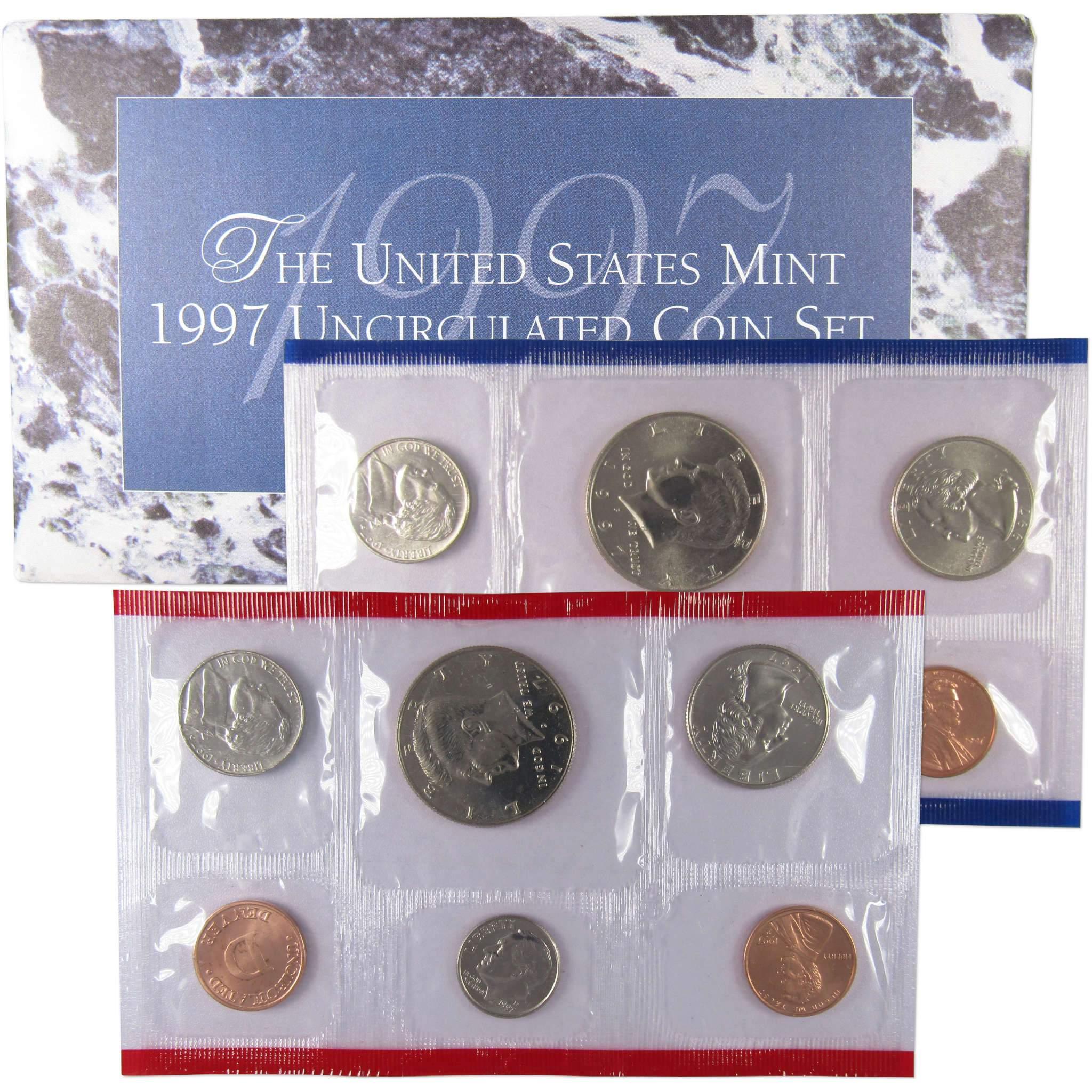 1997 U.S. Mint Set Uncirculated Original Government Packaging OGP Collectible
