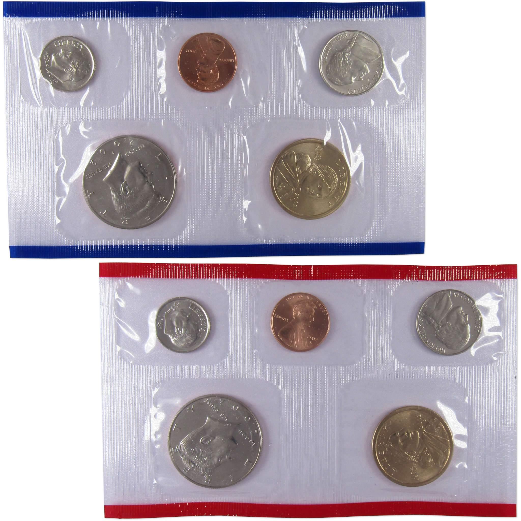 2002 U.S. Mint Set Uncirculated Original Government Packaging OGP Collectible