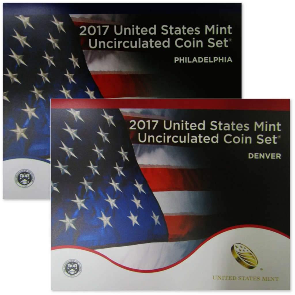 2017 U.S. Mint Set Uncirculated Original Government Packaging OGP Collectible
