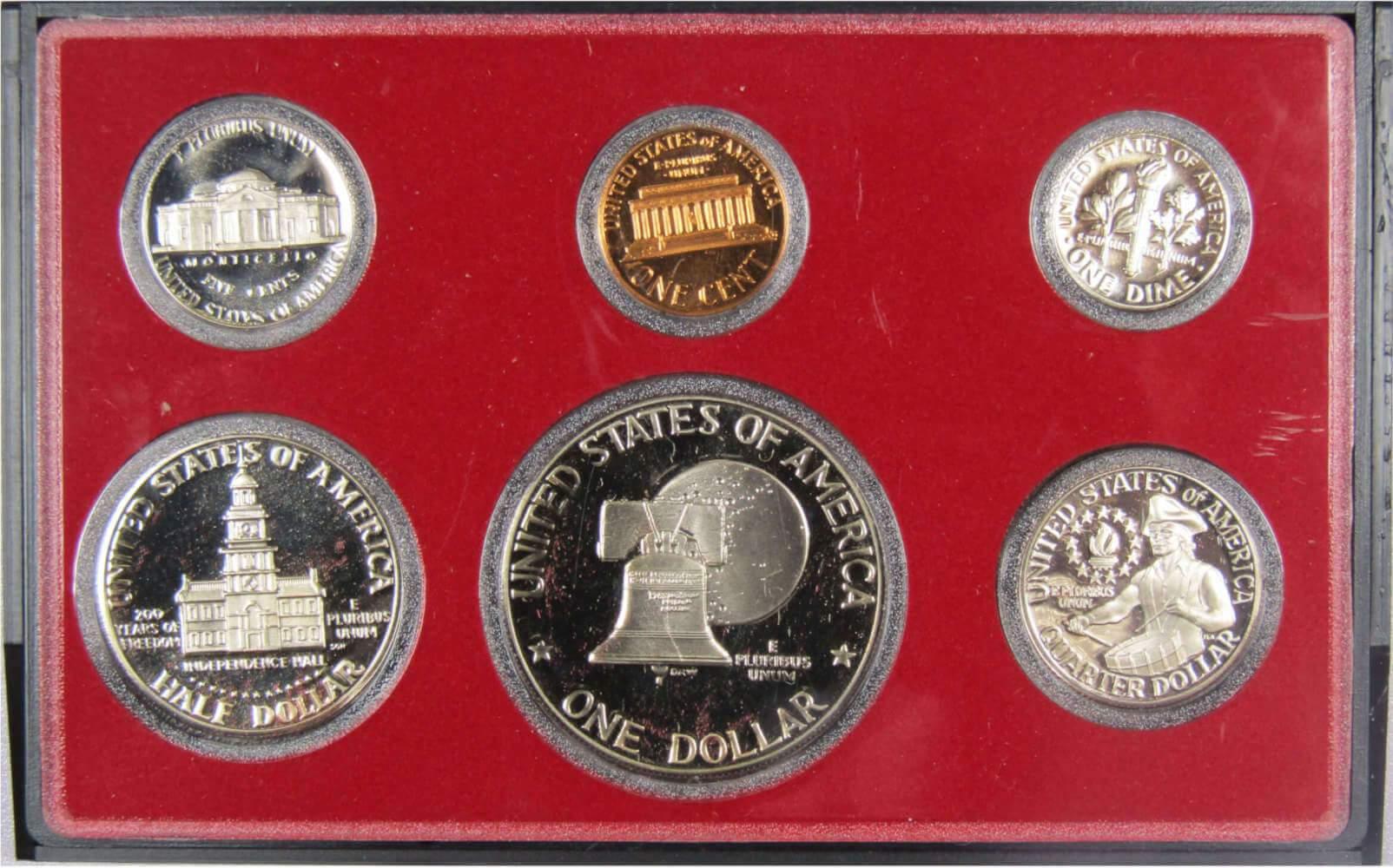 1976 Proof Set U.S. Mint Original Government Packaging OGP Collectible