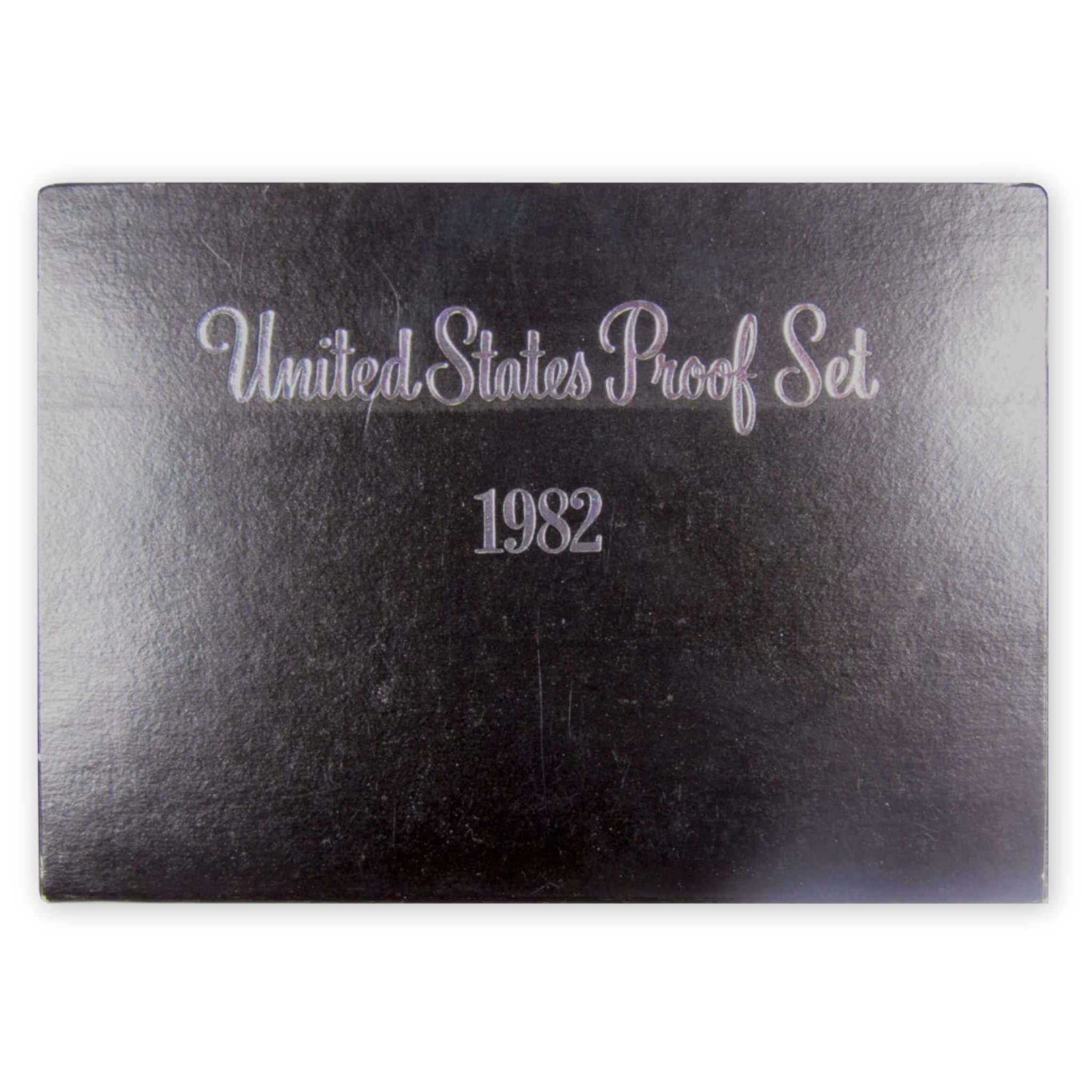 1982 Proof Set U.S. Mint Original Government Packaging OGP Collectible